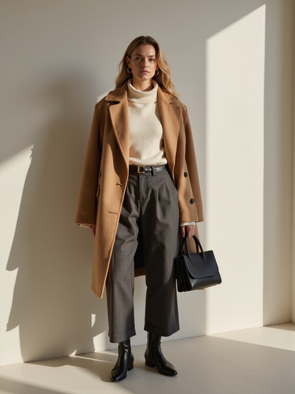 chic layered cold weather ensembles
