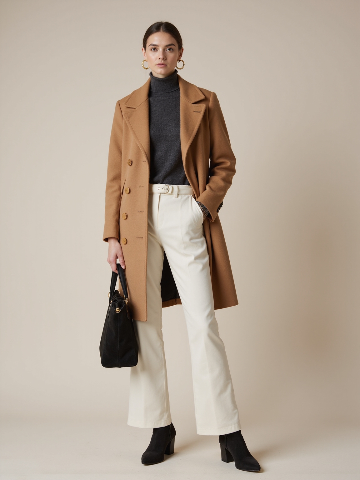 chic winter office wardrobe