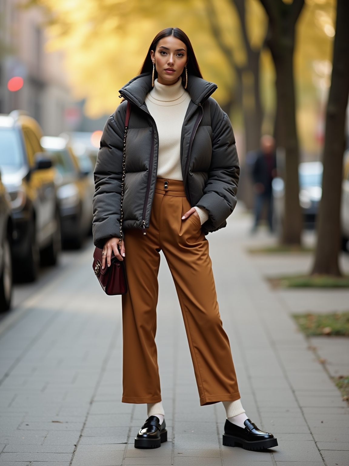chunky footwear for varied terrains