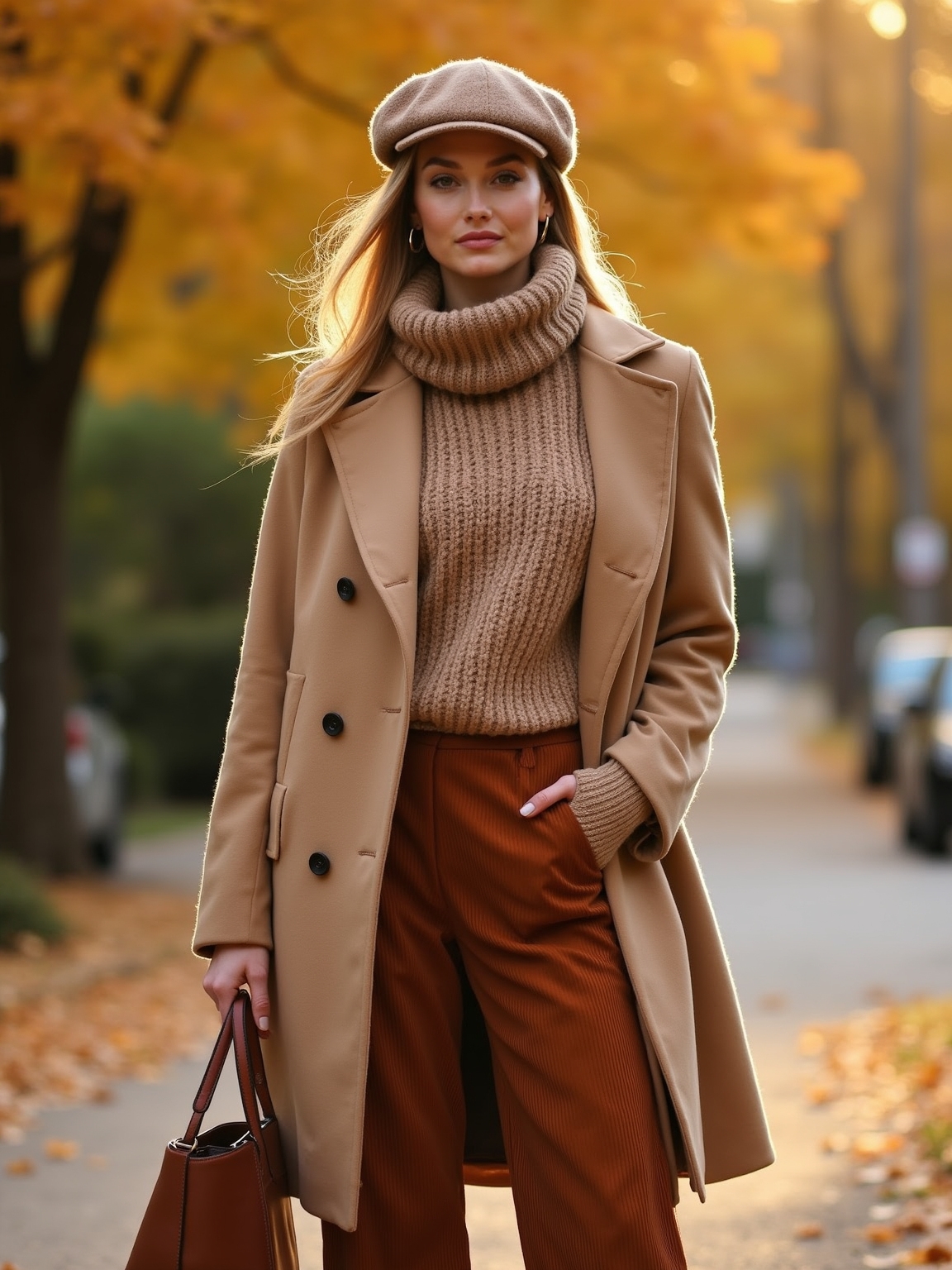 chunky layered textured cozy knits
