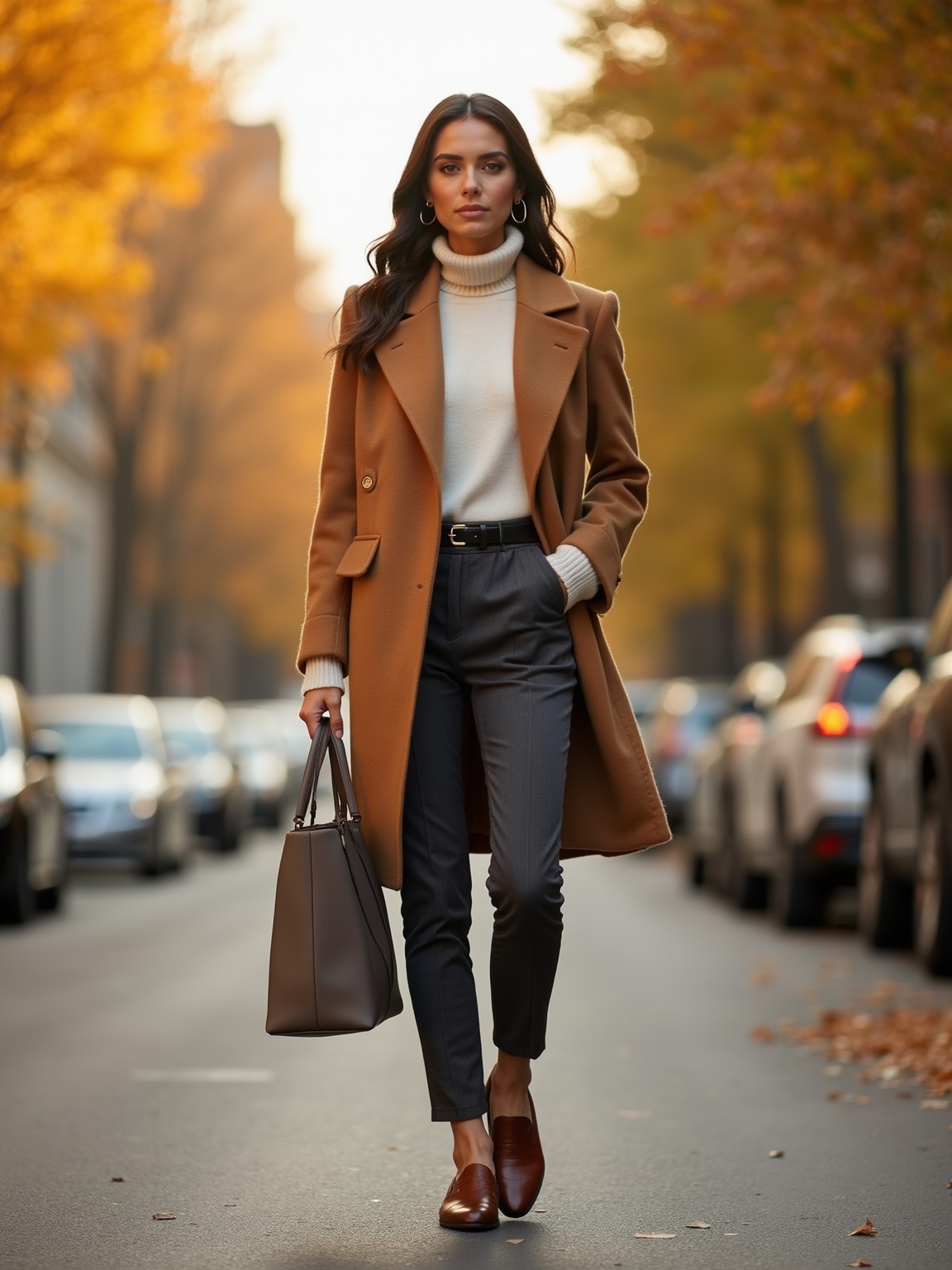 comfortable polished fall workwear