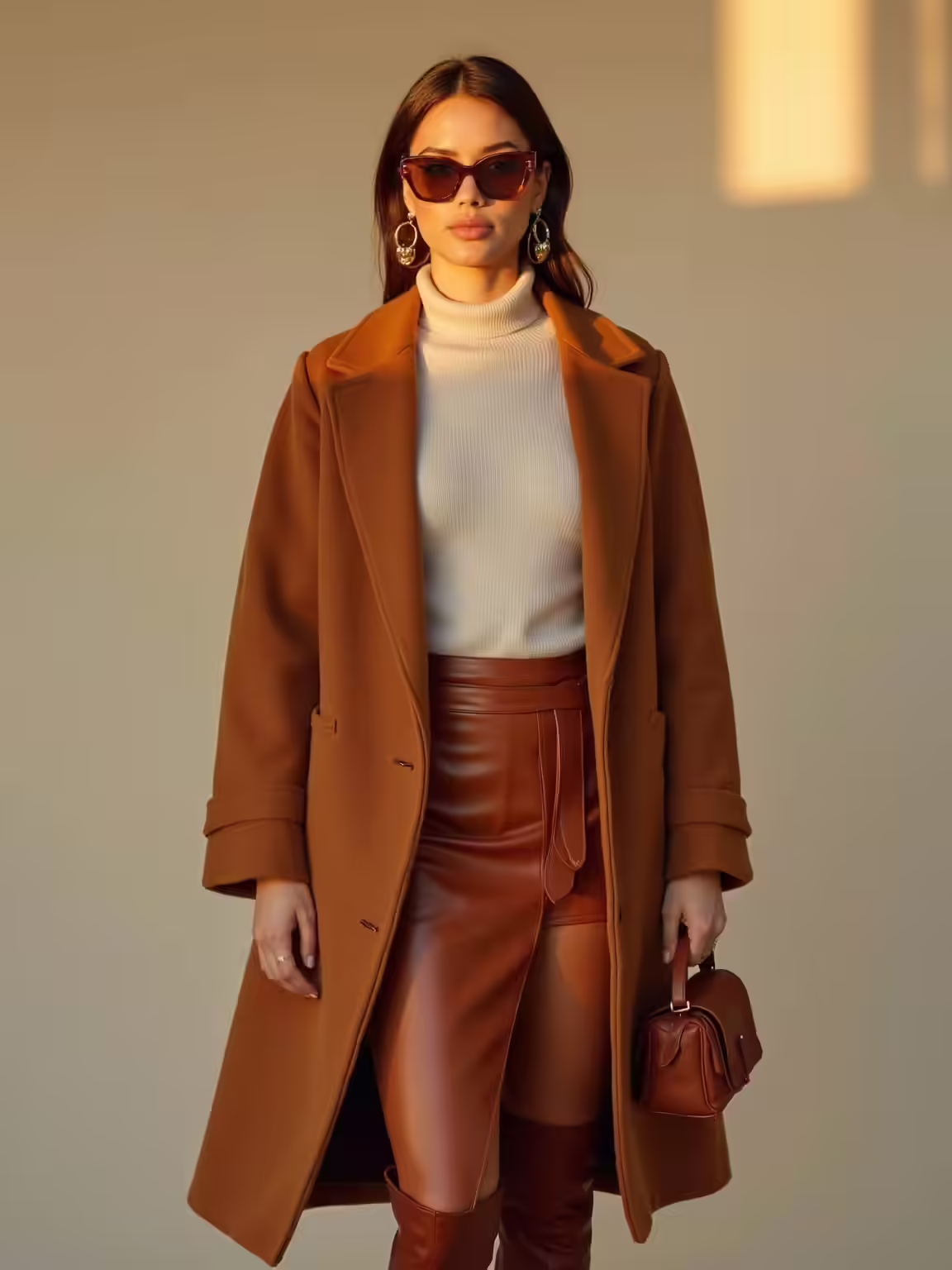 cozy amber layered autumnwear