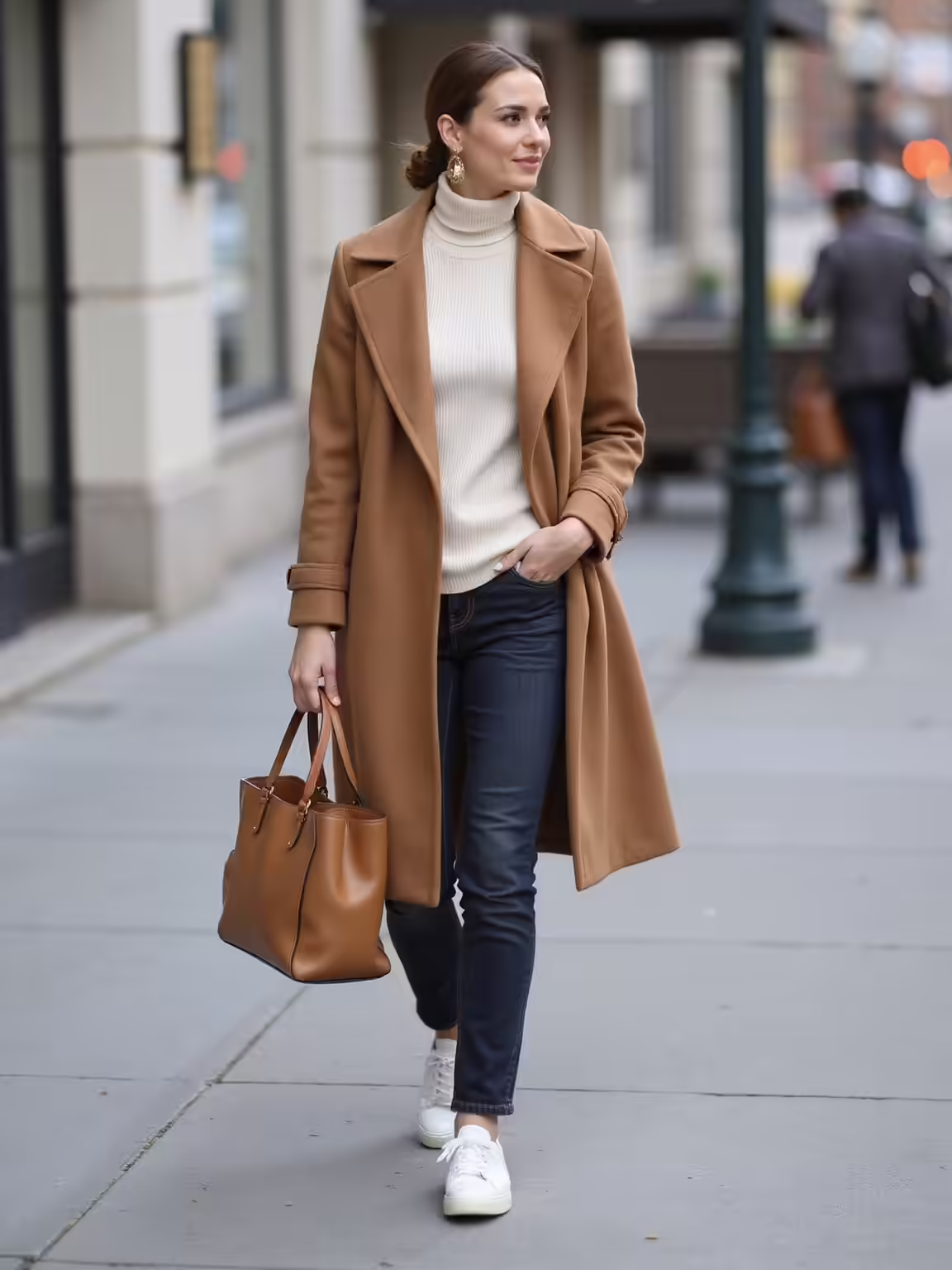 cozy chic errands ready outfits