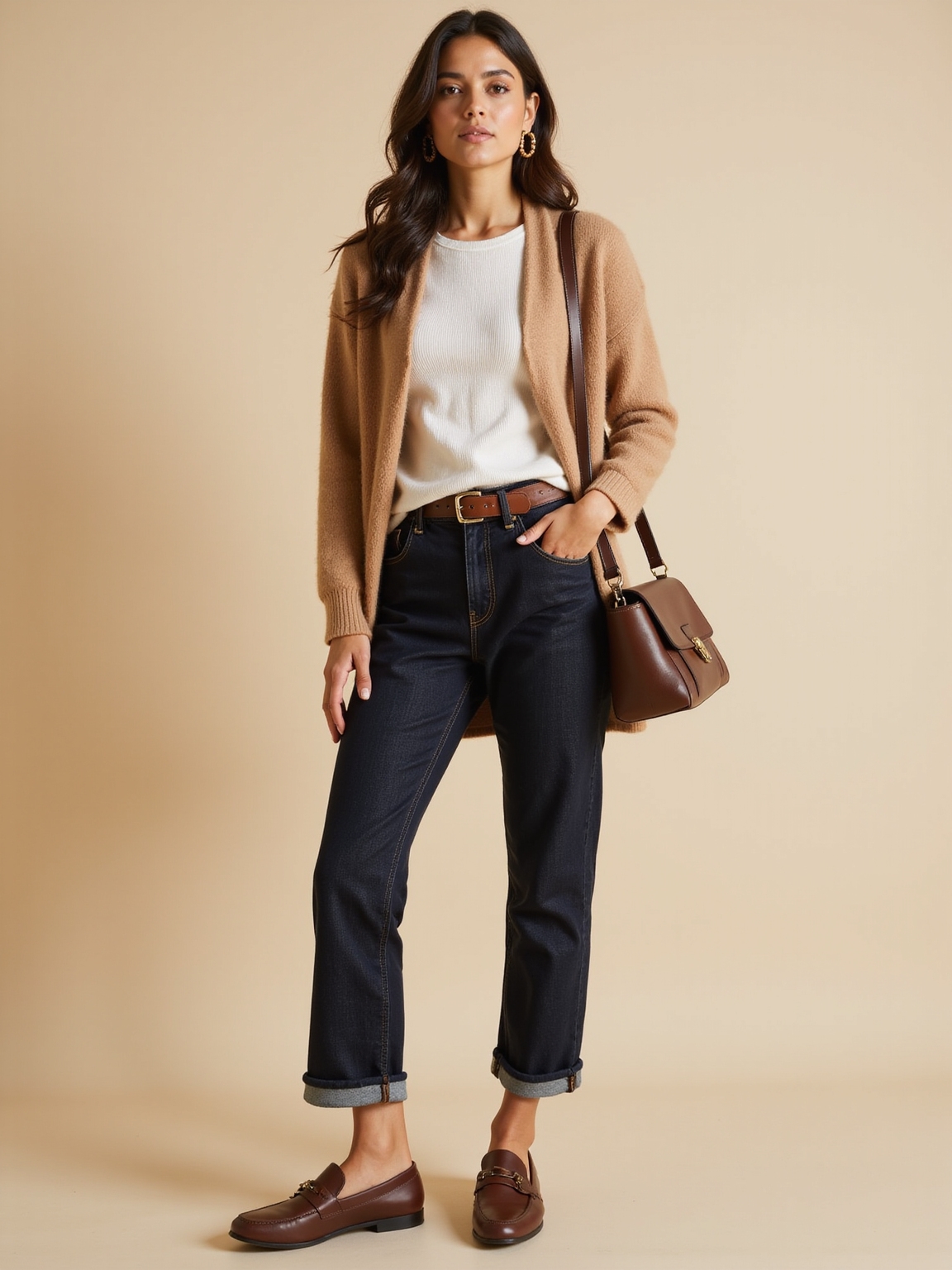 cozy knits crisp denim