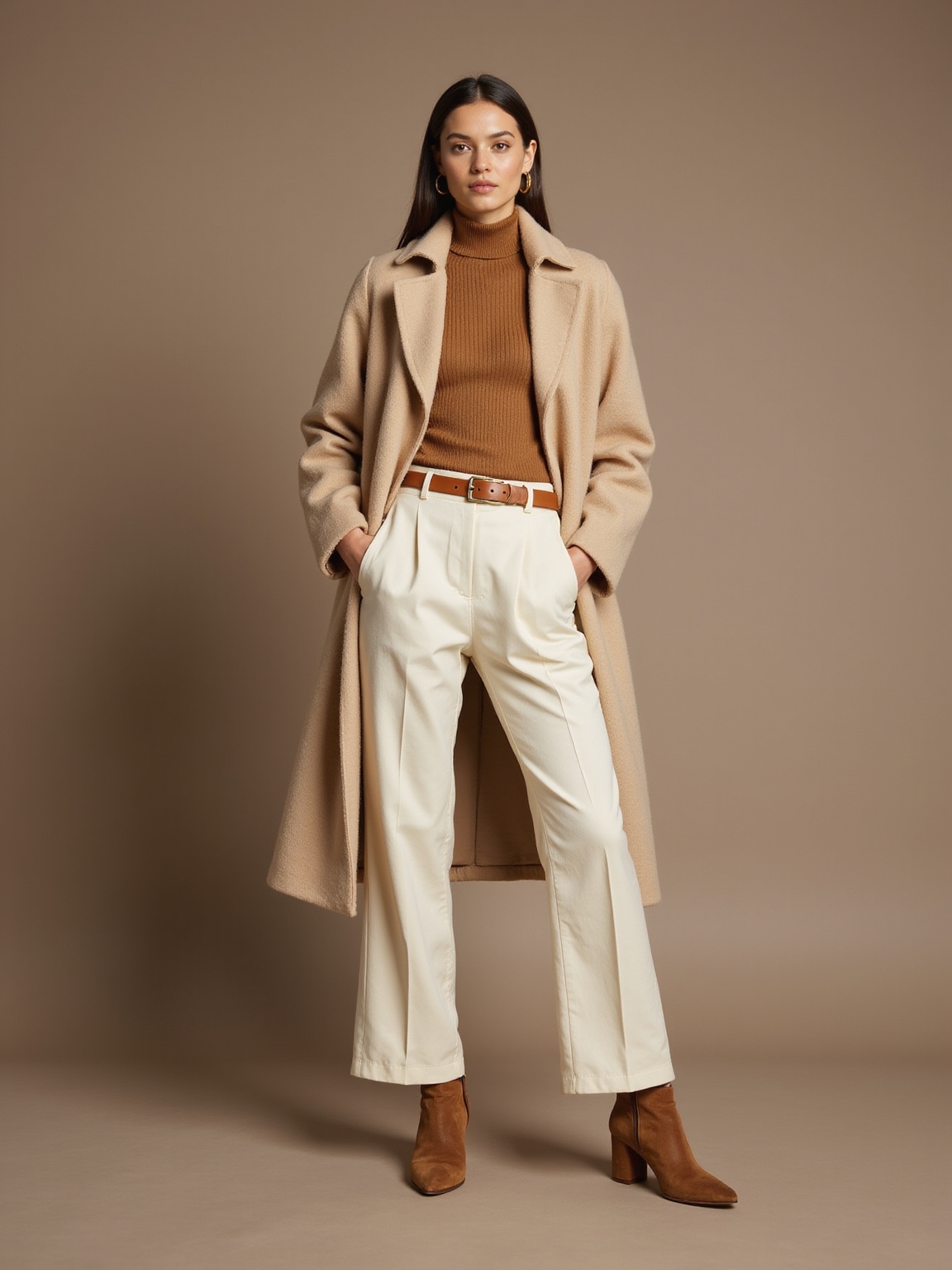 cozy knits tailored trousers