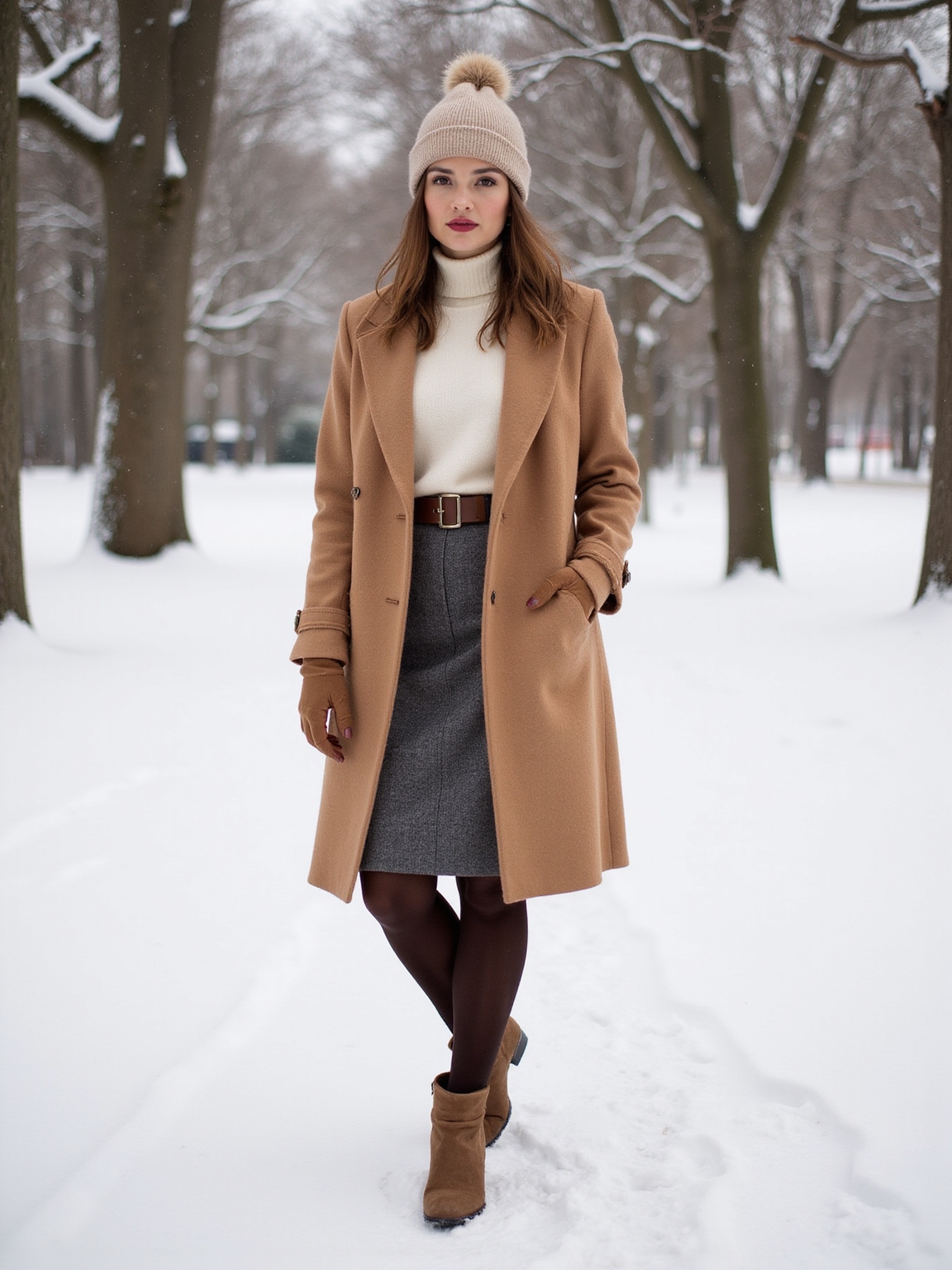 cozy matte warmth with polish