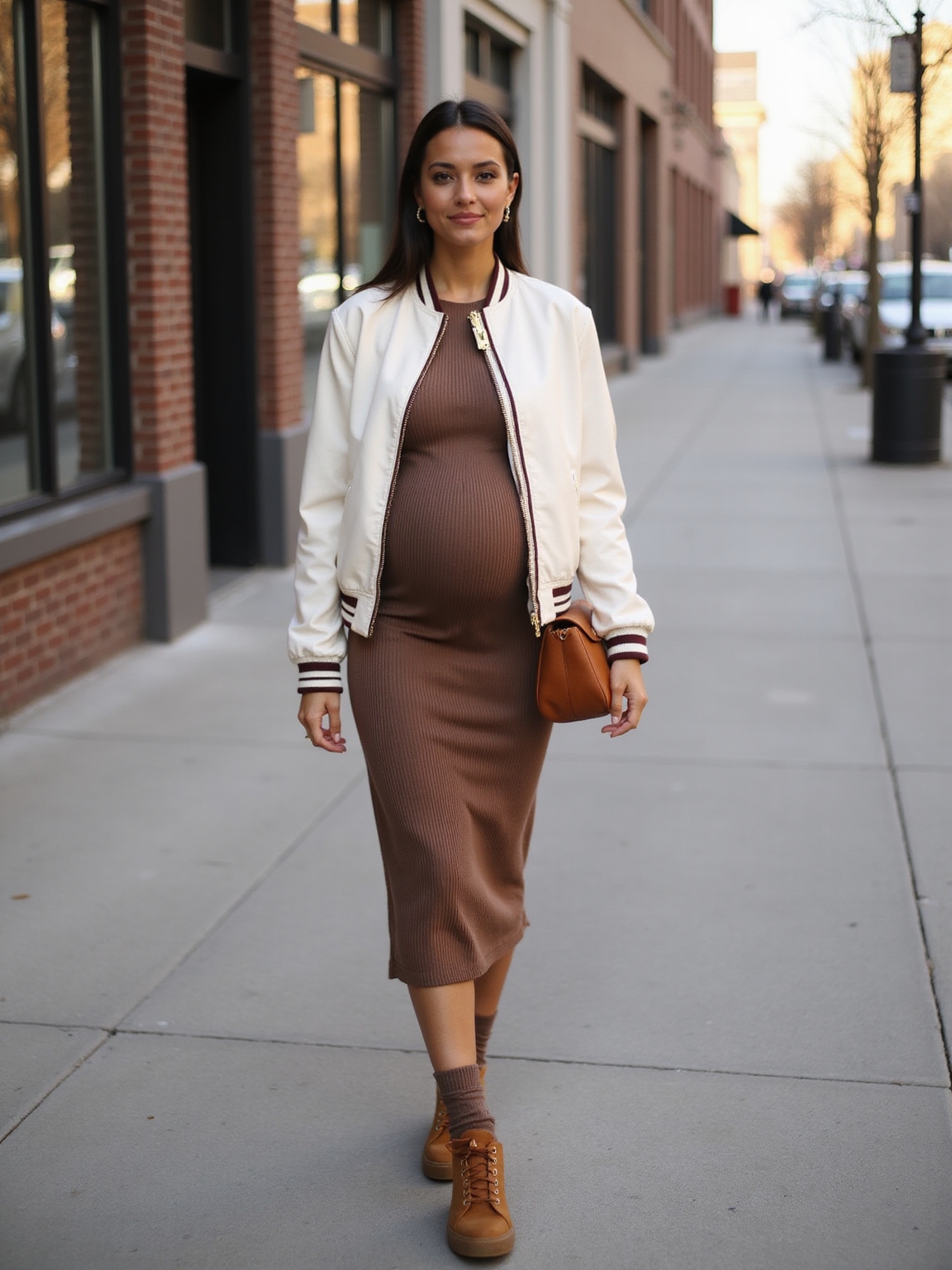 cozy polished athleisure autumnwear