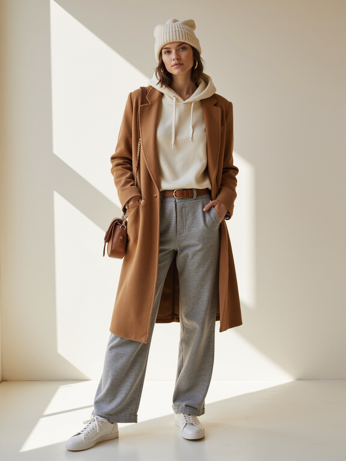 cozy polished knit set