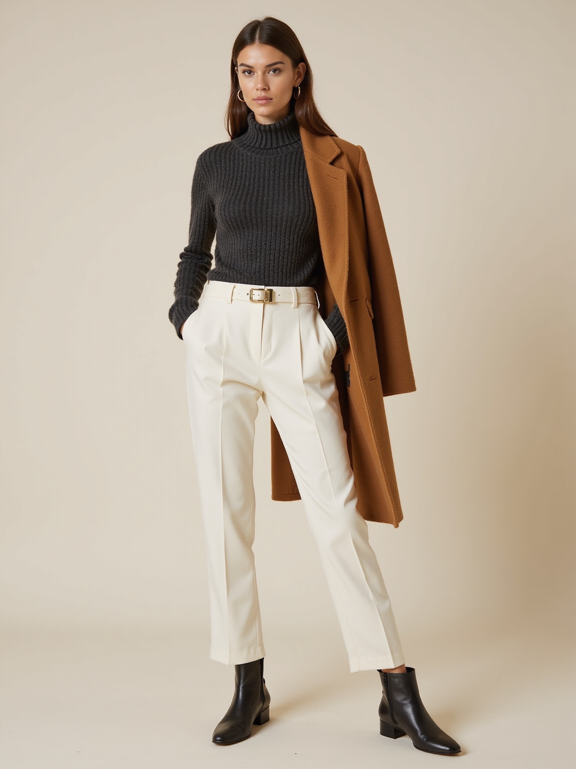 cozy polished winter workwear