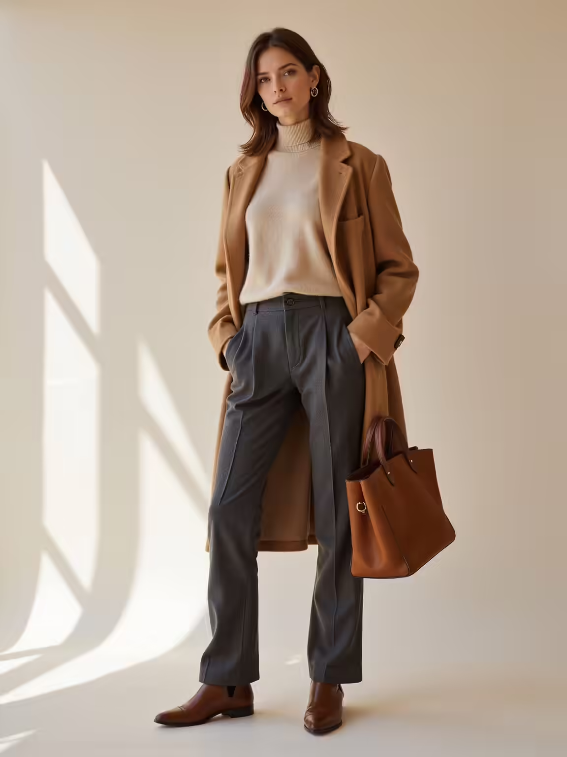 cozy stylish casual winterwear