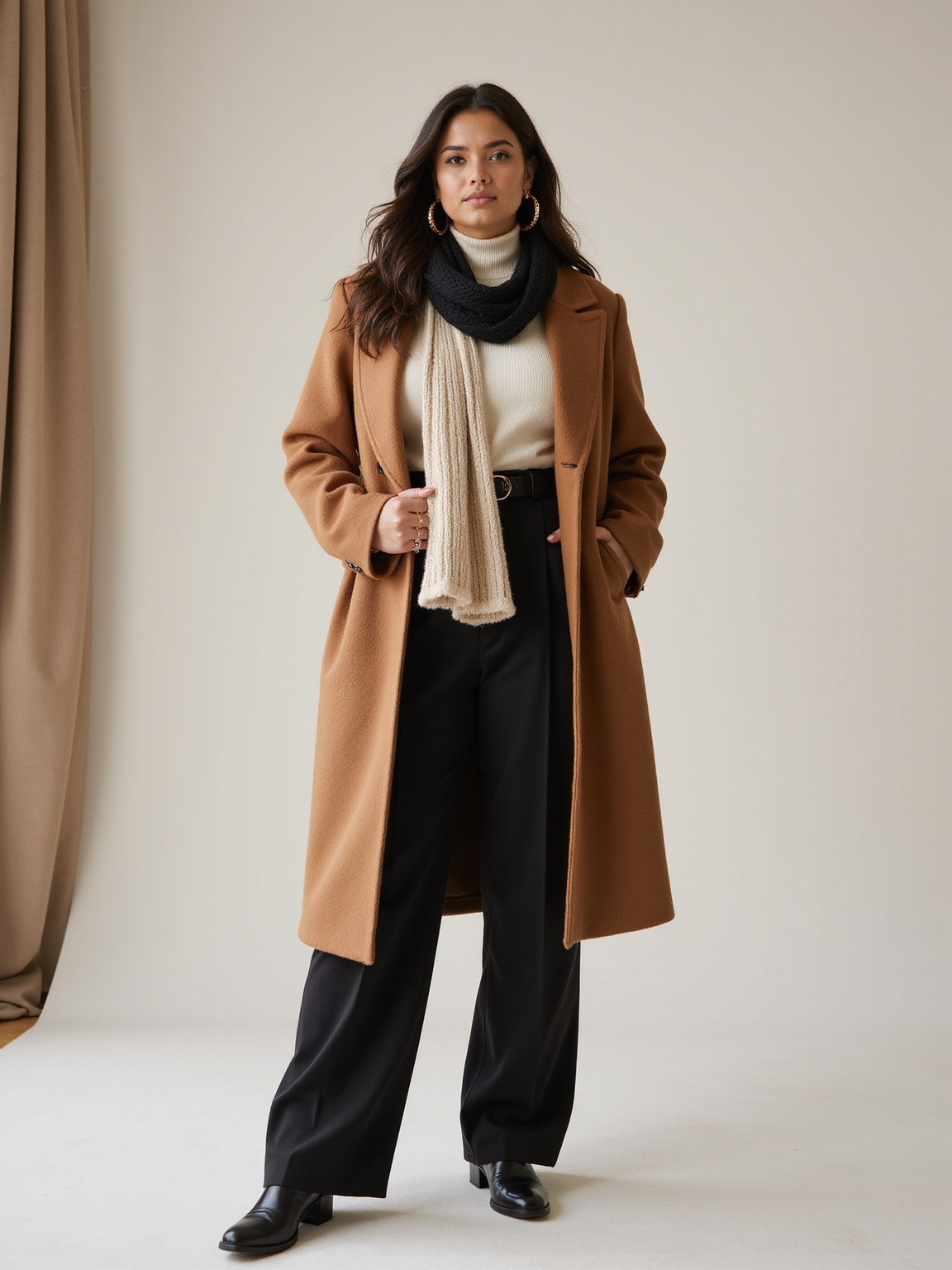 cozy stylish plus size winterwear