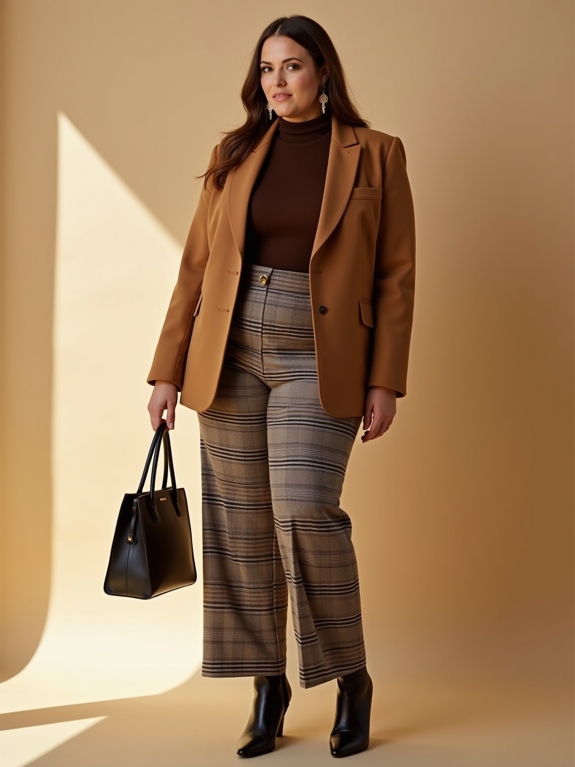 darted waist tailored blazer confidence
