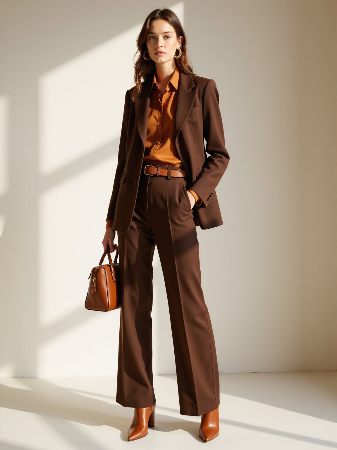 earthy luxe autumnal layered textures