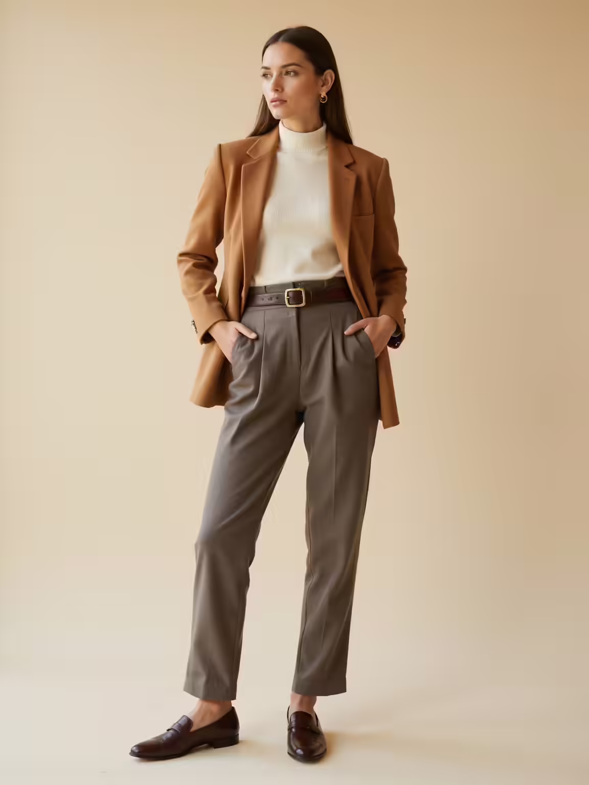 effortless tailored trousers with ease