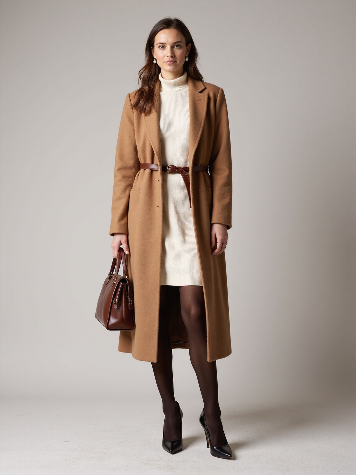 elegant modest winter churchwear