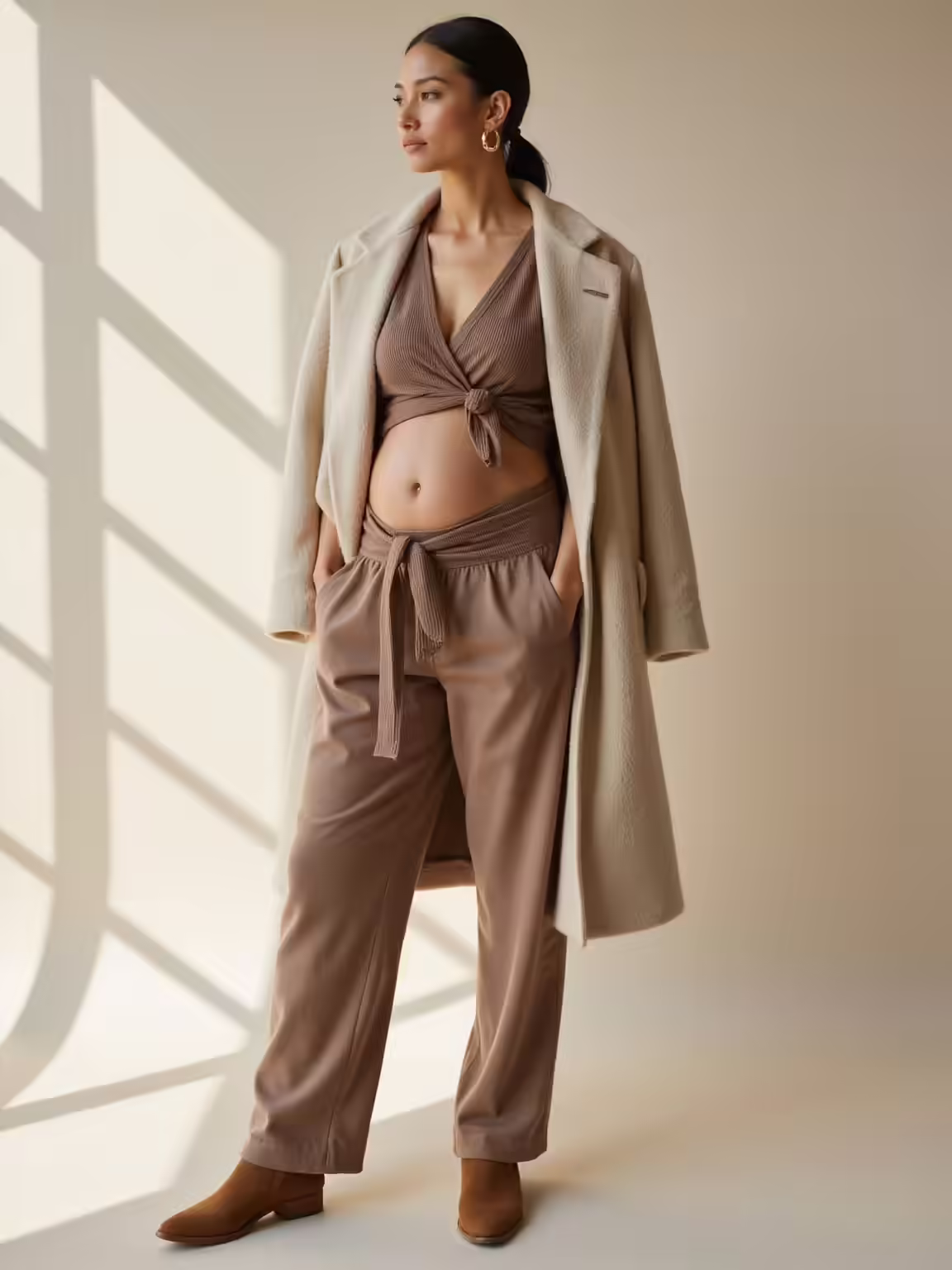 elevated ribbed knit loungewear