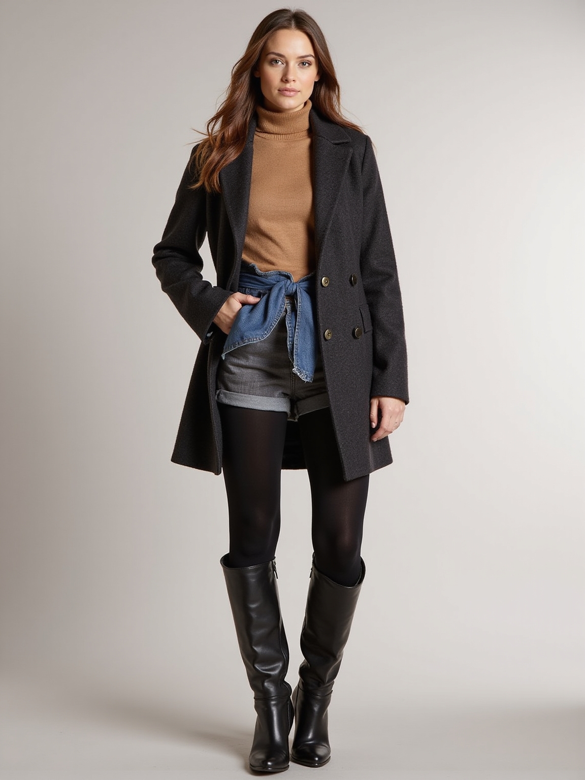fleece lined tights under layers