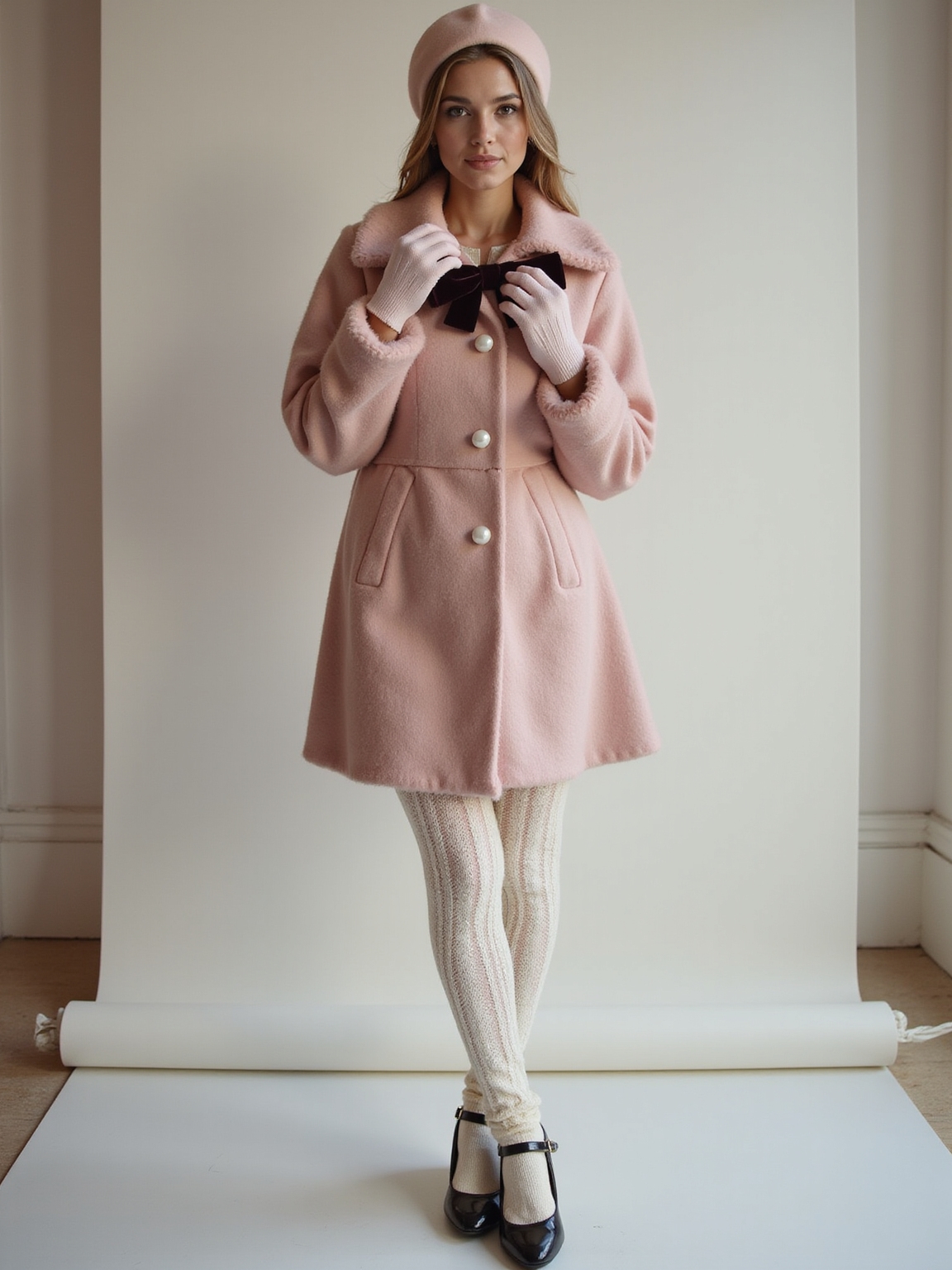 flirty cozy winter style