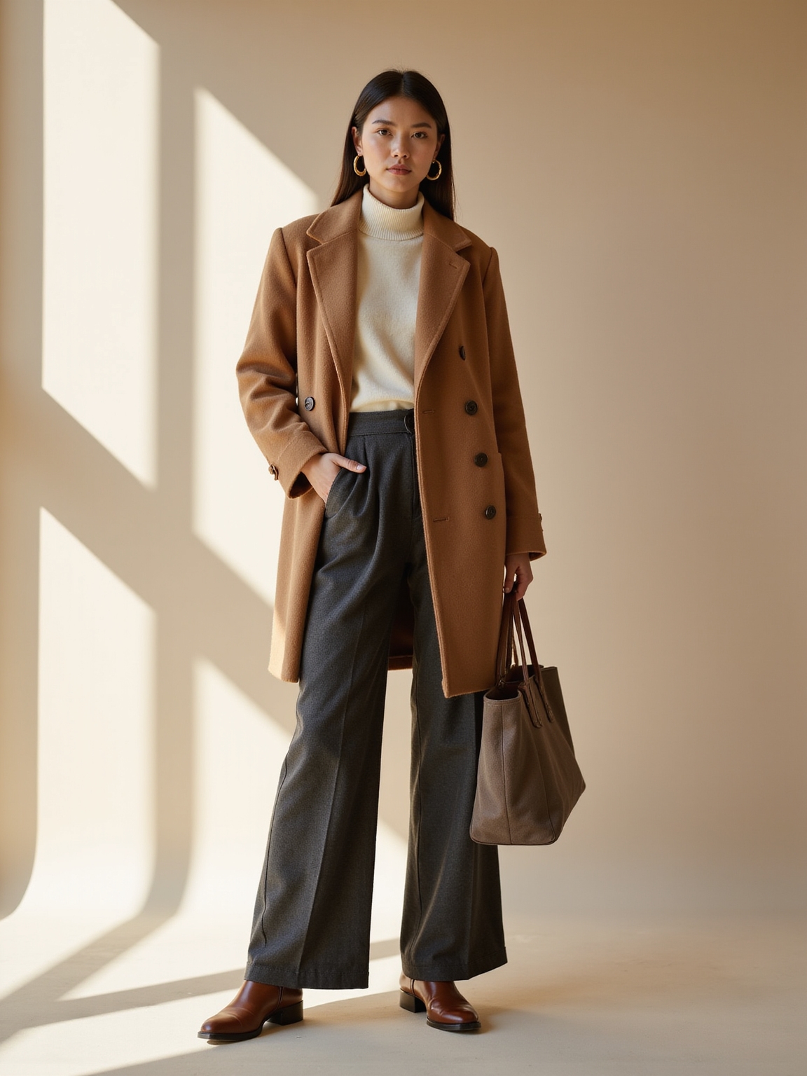 grounded cozy textures refined warmth