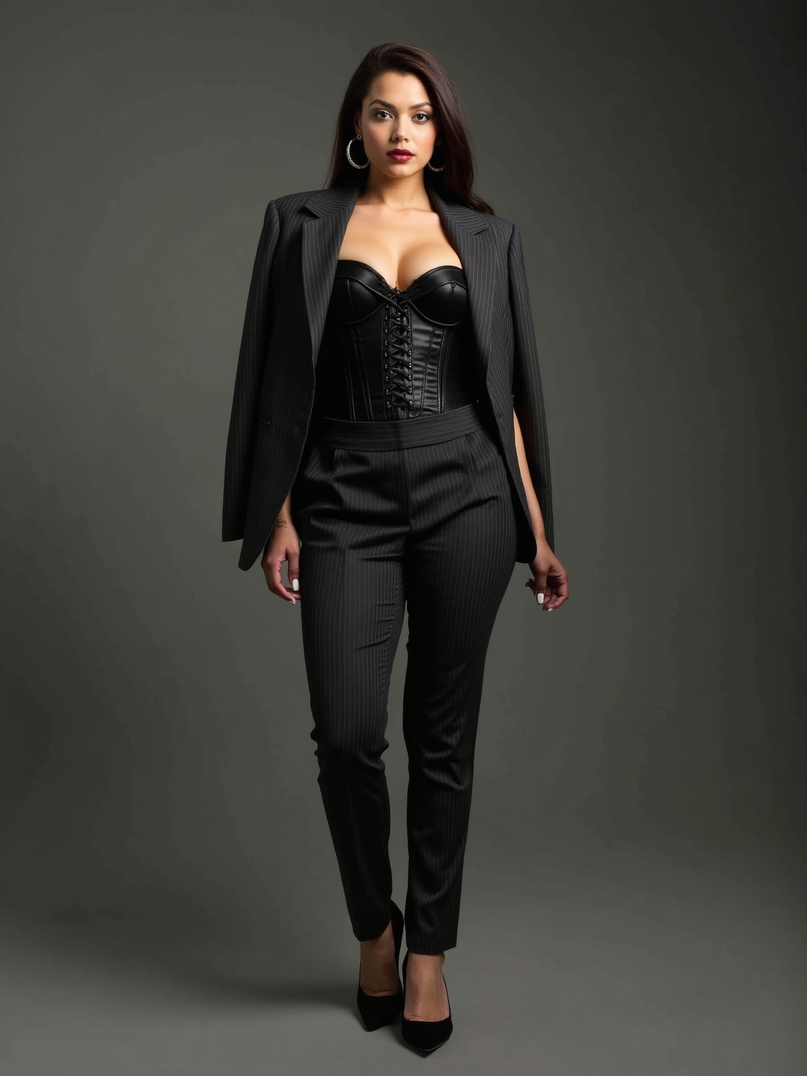 hidden corset tailored shadow