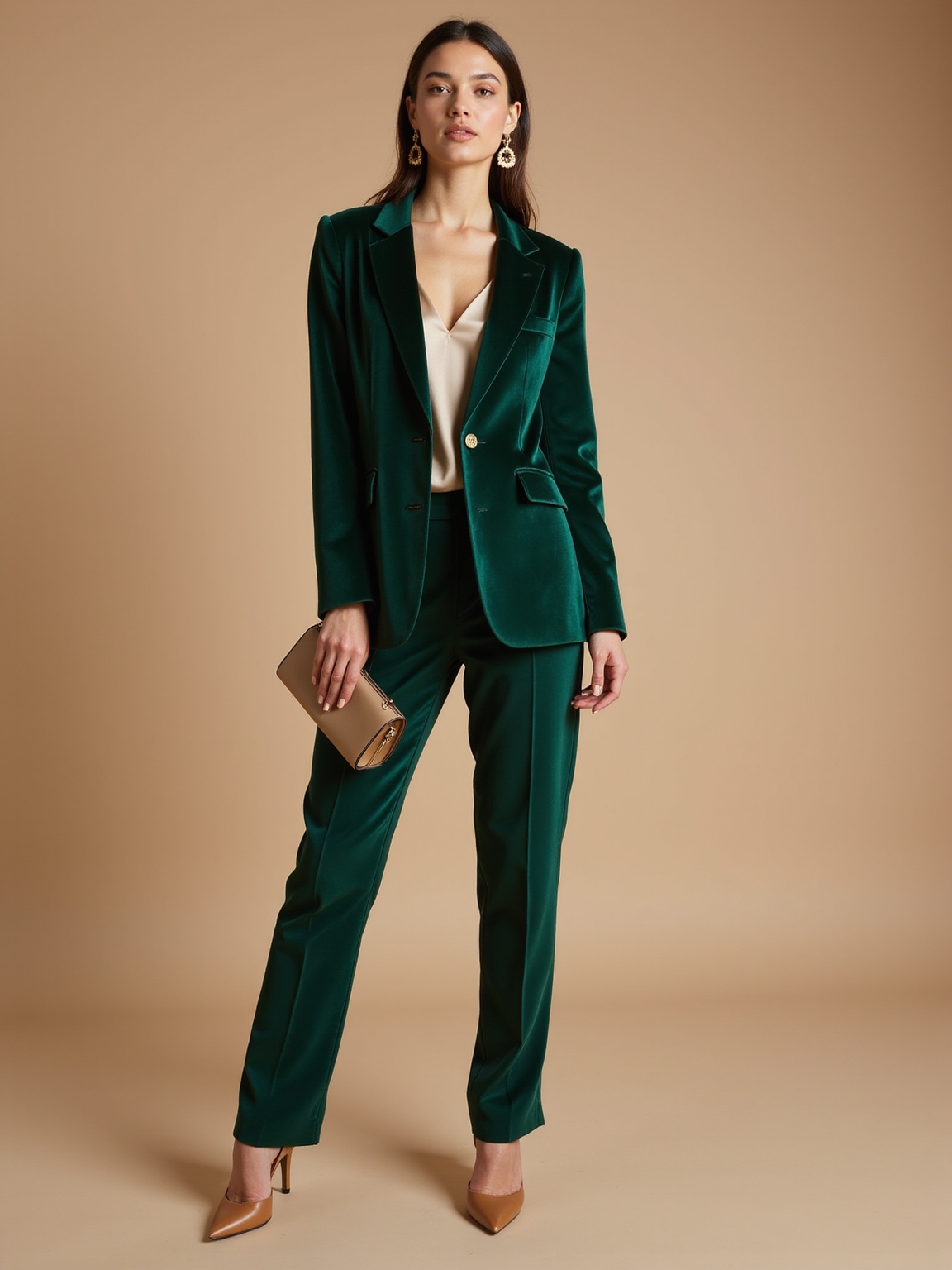 jewel toned velvet with satin