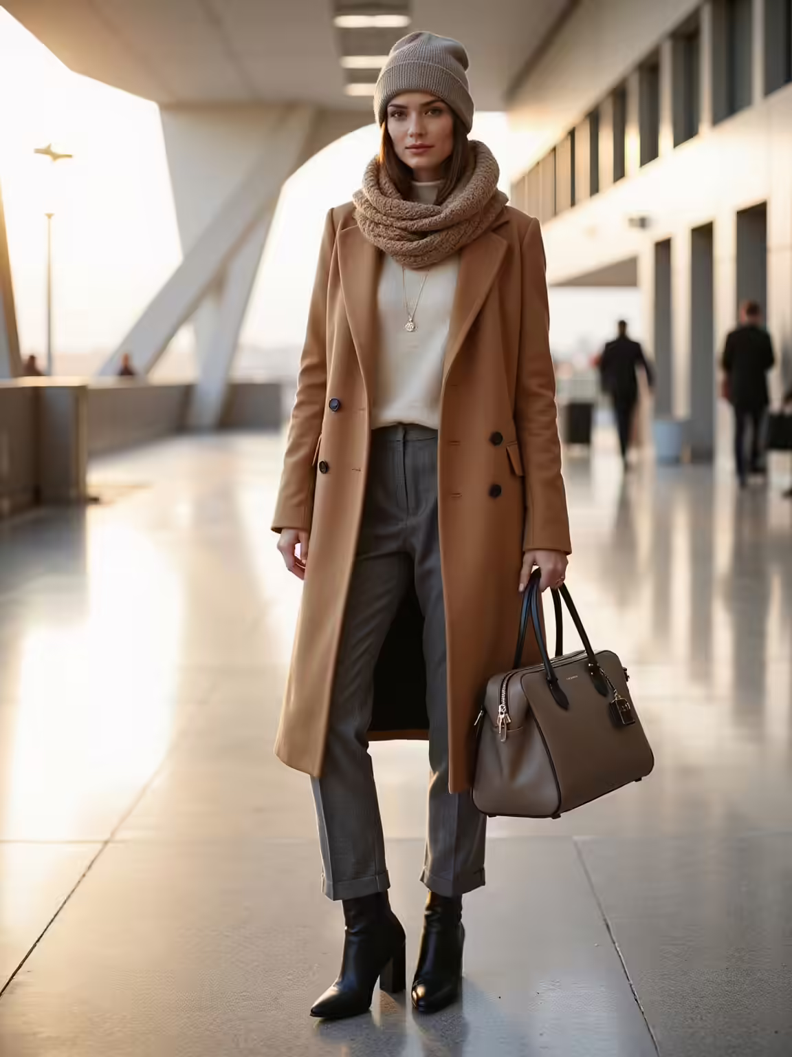 layered chic frosty travel