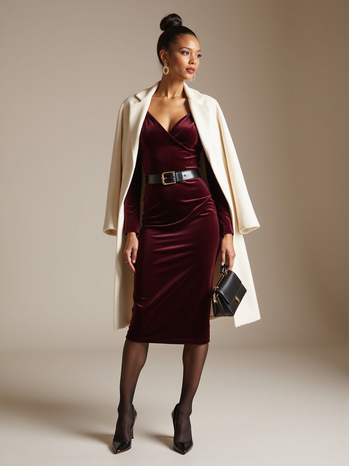 layered elegant warmth for evenings