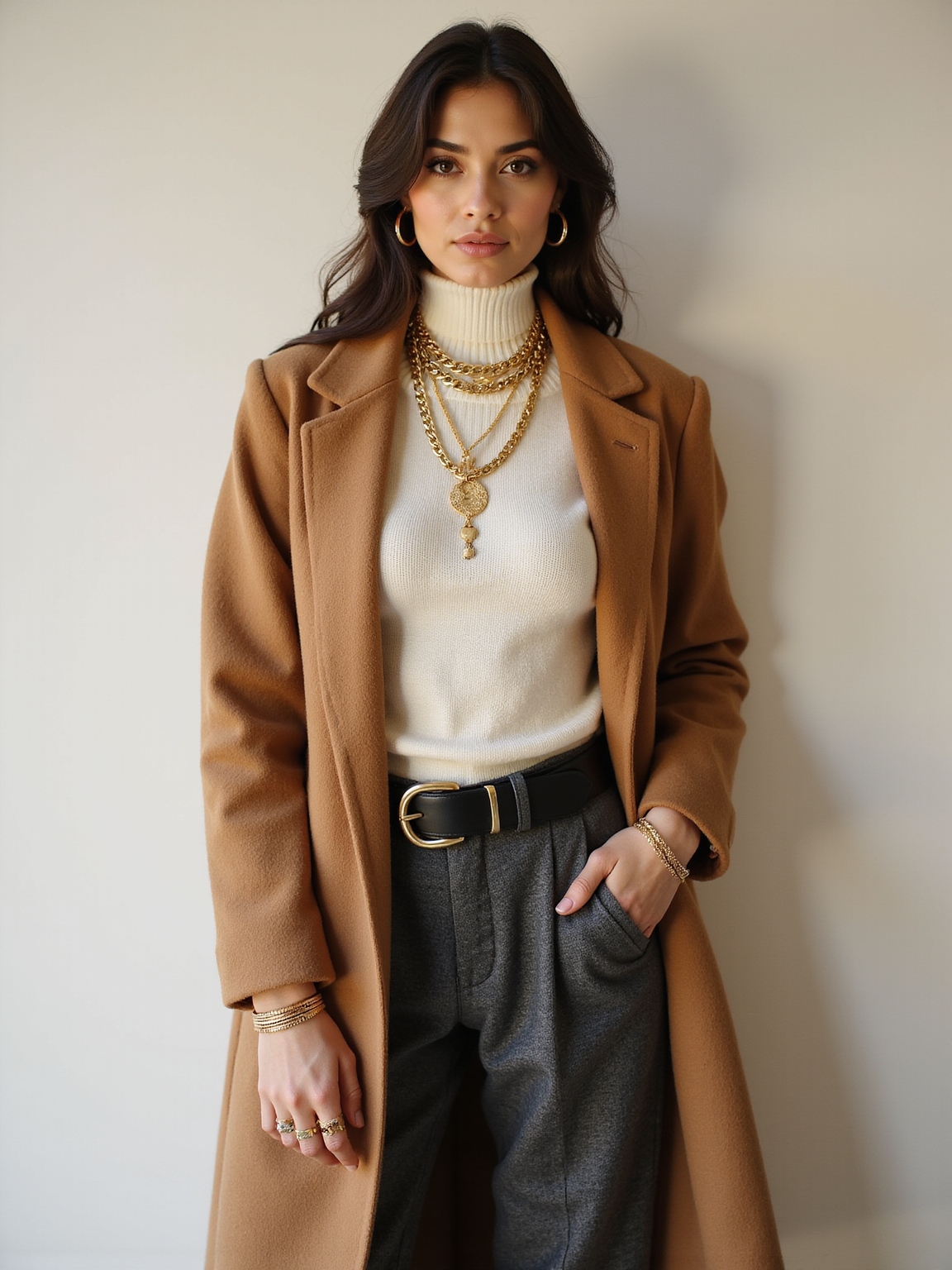 layered mixed metal cozy jewelry