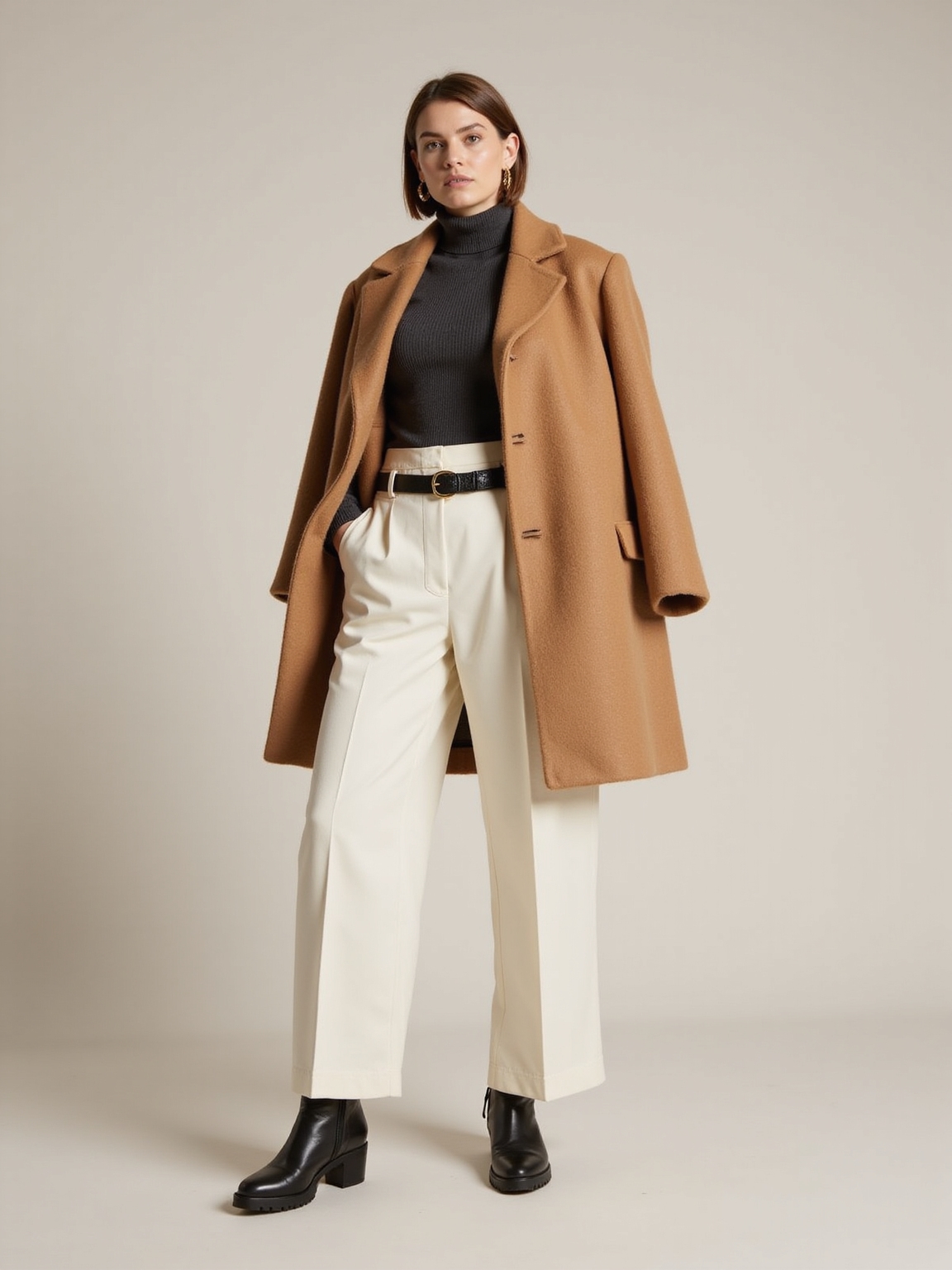 layered tailored neutrals versatile boots
