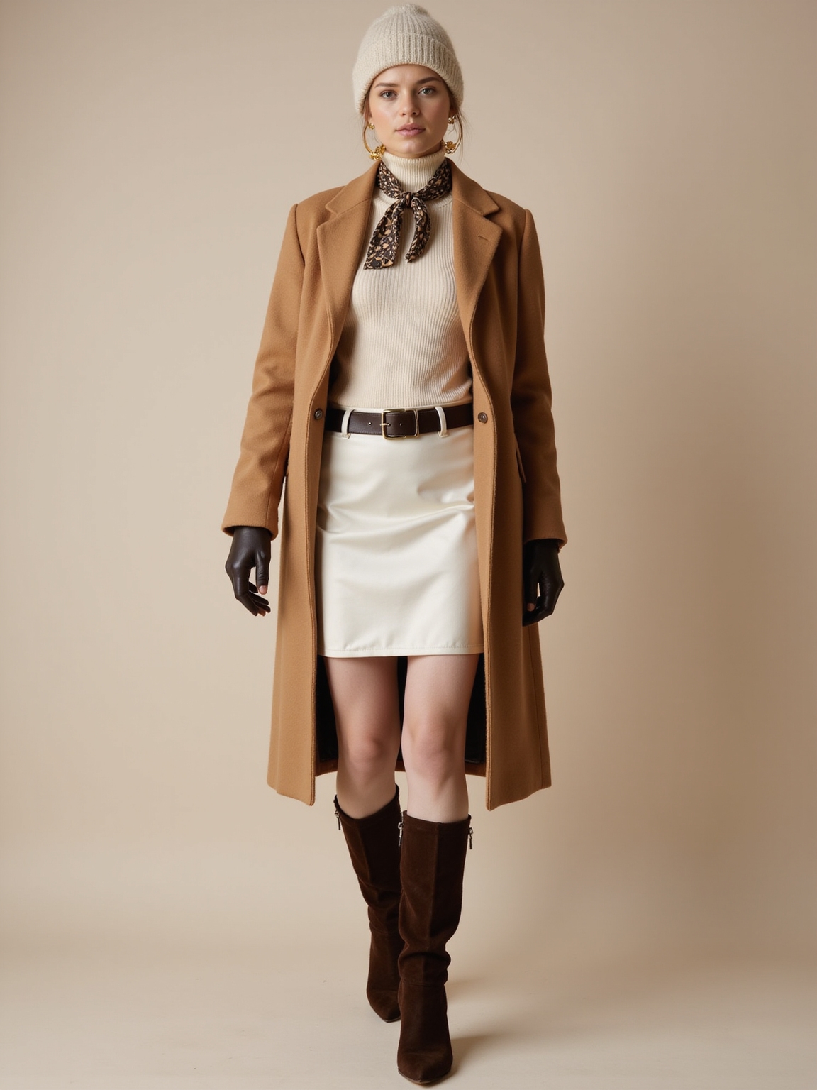 layered textured cozy silhouettes