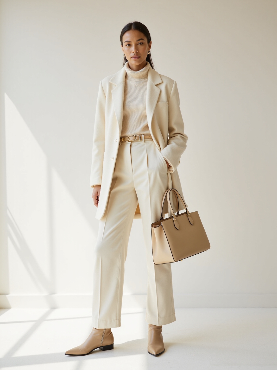 layered winter white textured neutrals