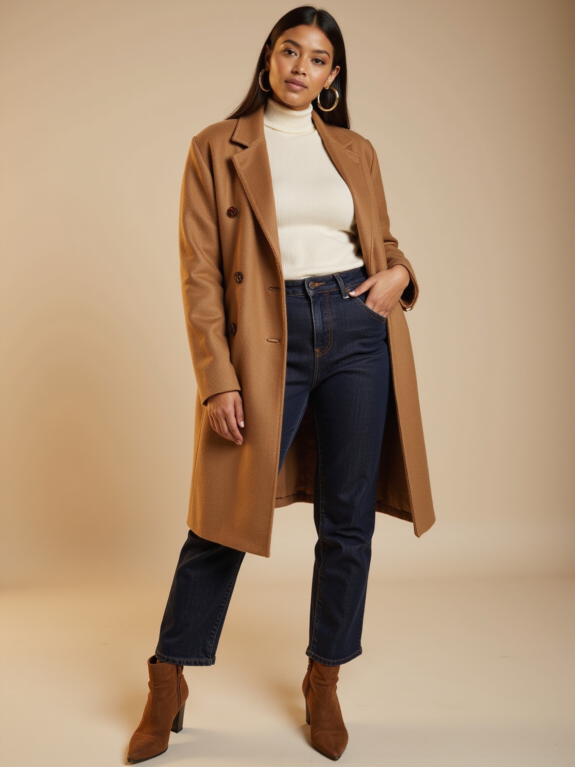 layers sculpting warm silhouettes