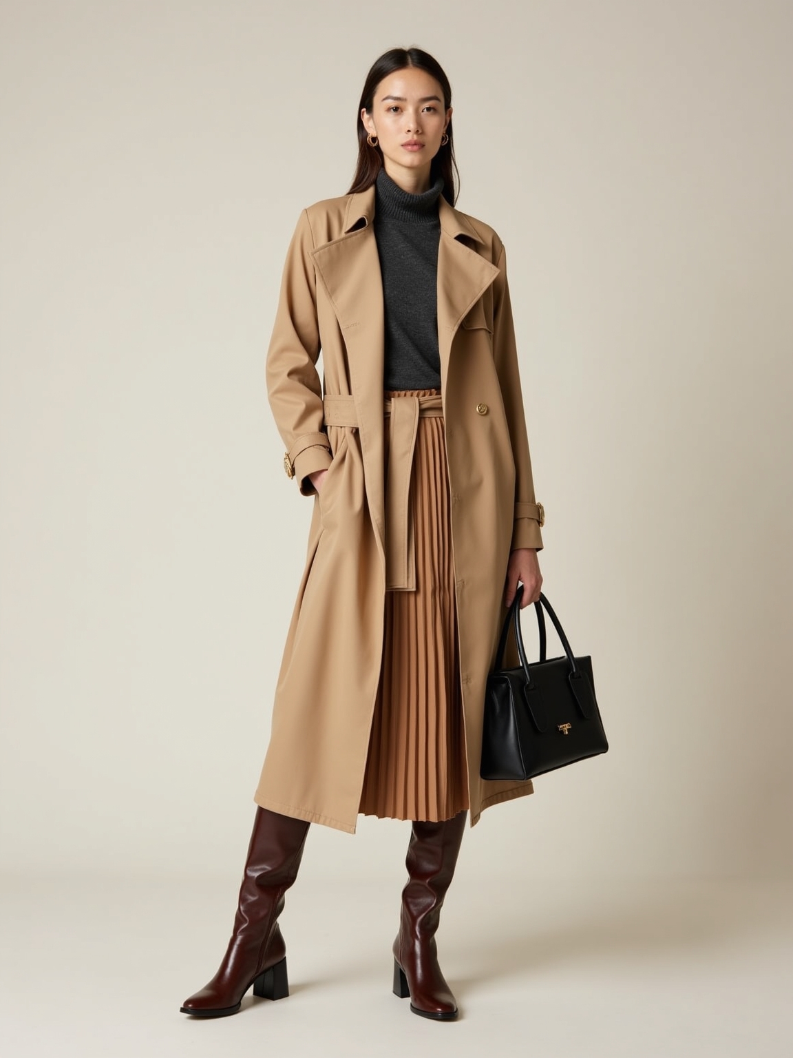 lightweight trench for unpredictable skies