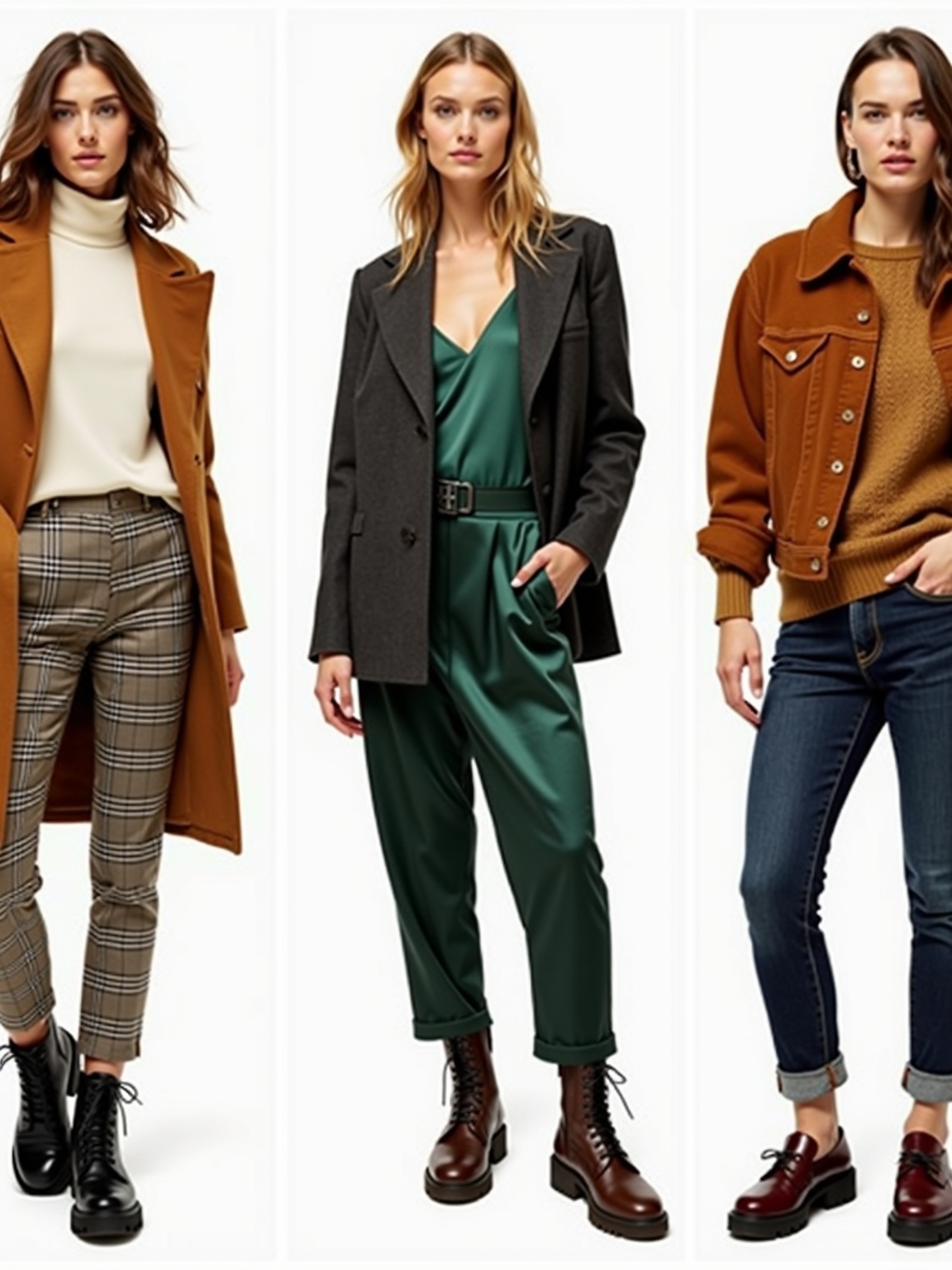 lug soled boots styled three ways