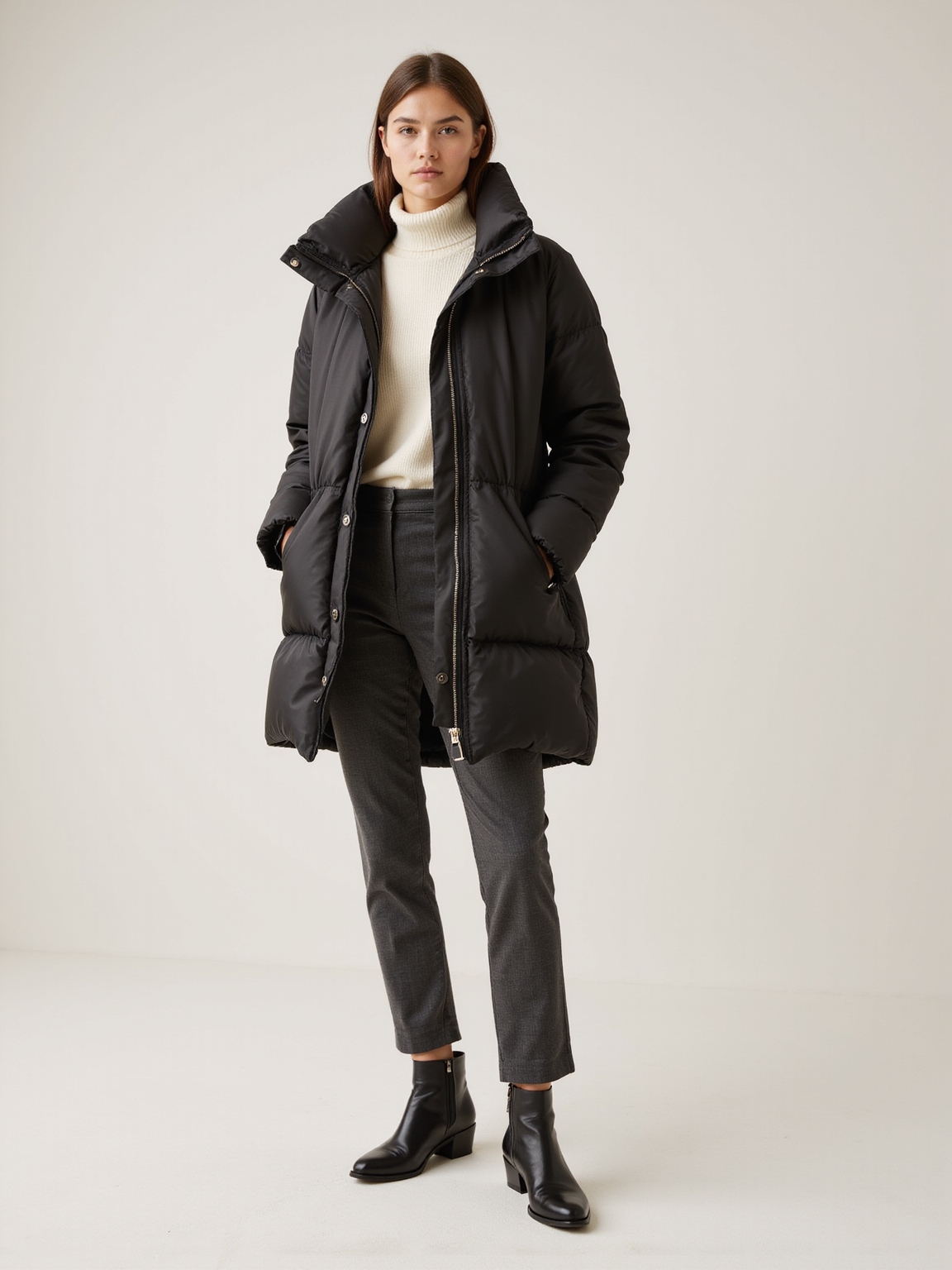 marshmallow light quilted puffer warmth