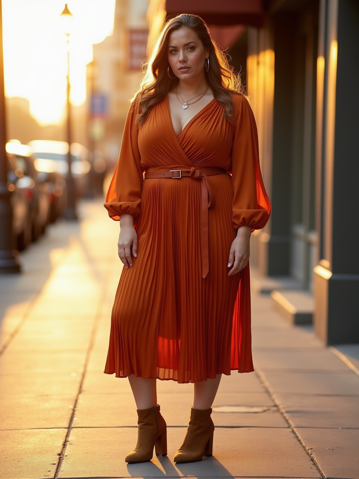 midi dresses that move