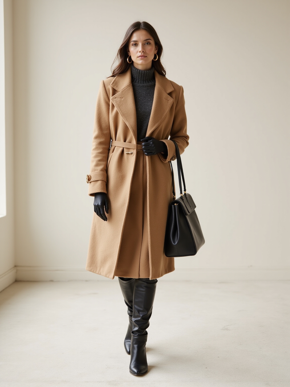 midi skirts meet boots