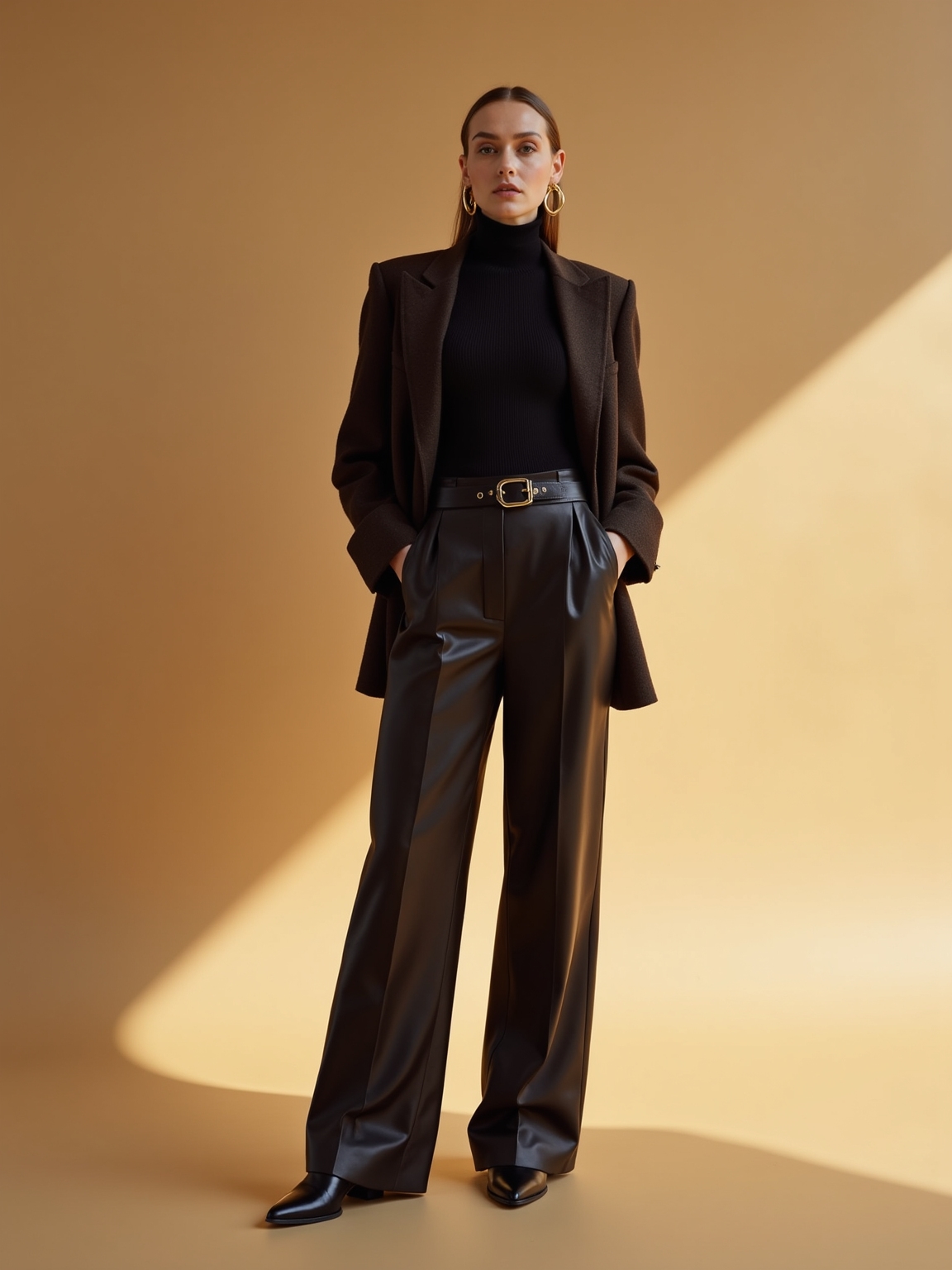 monochrome sartorially honed simplicity