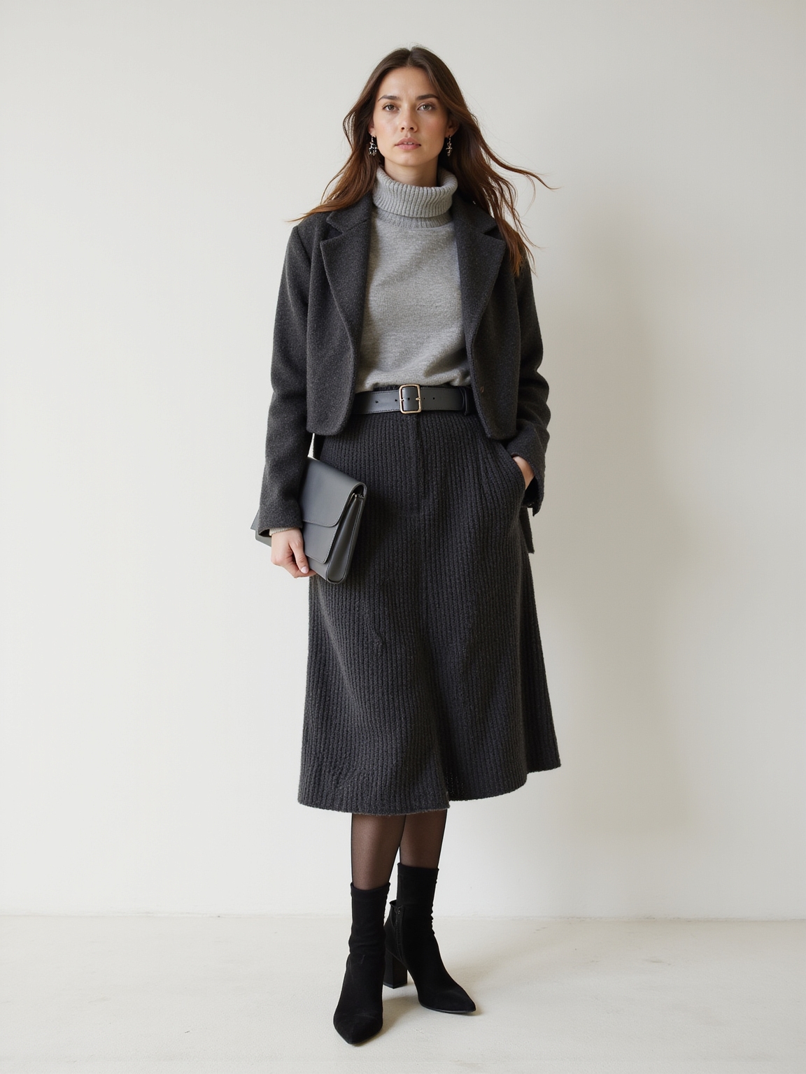 monochrome textured layered neutrals