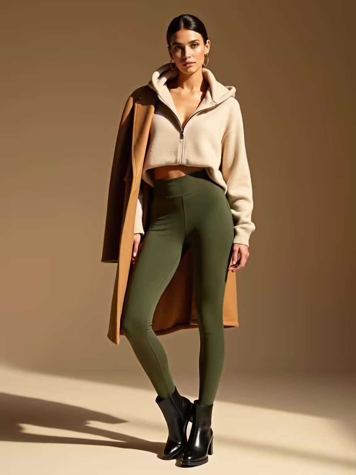 moss leggings black chelsea boots