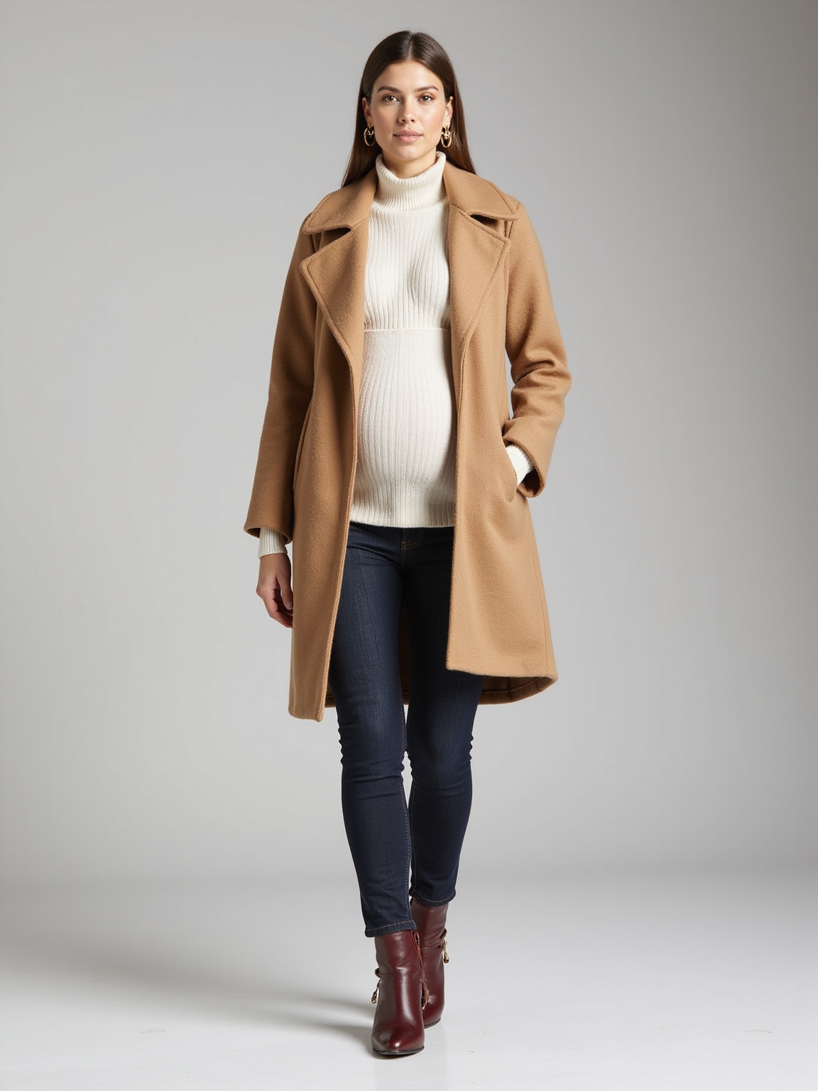 over the bump jeans boots
