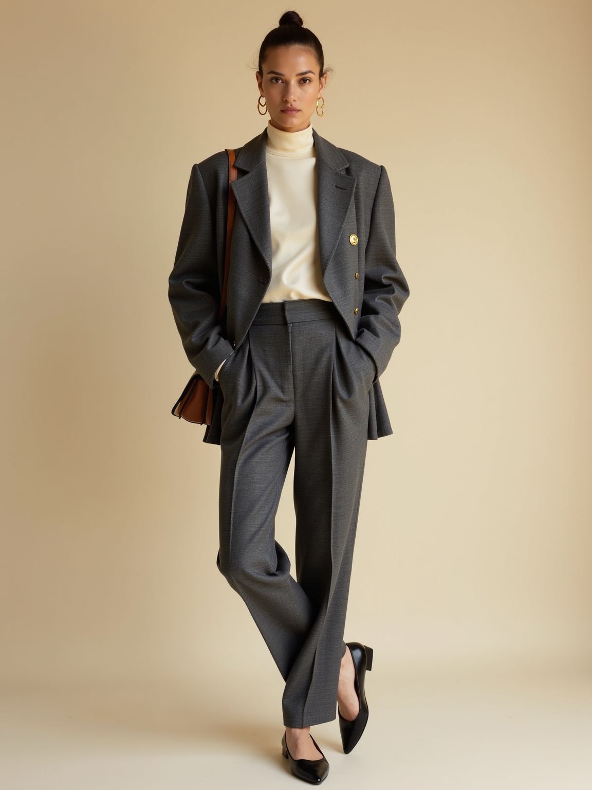 oversized blazer relaxed tailoring