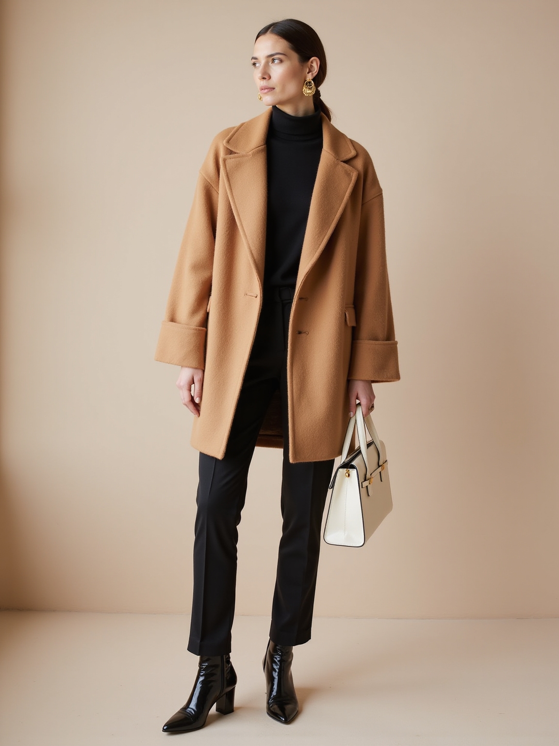 oversized top slim base