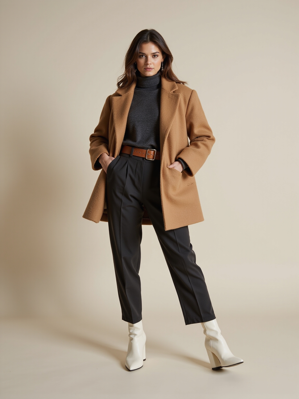 oversized tops tailored bottoms