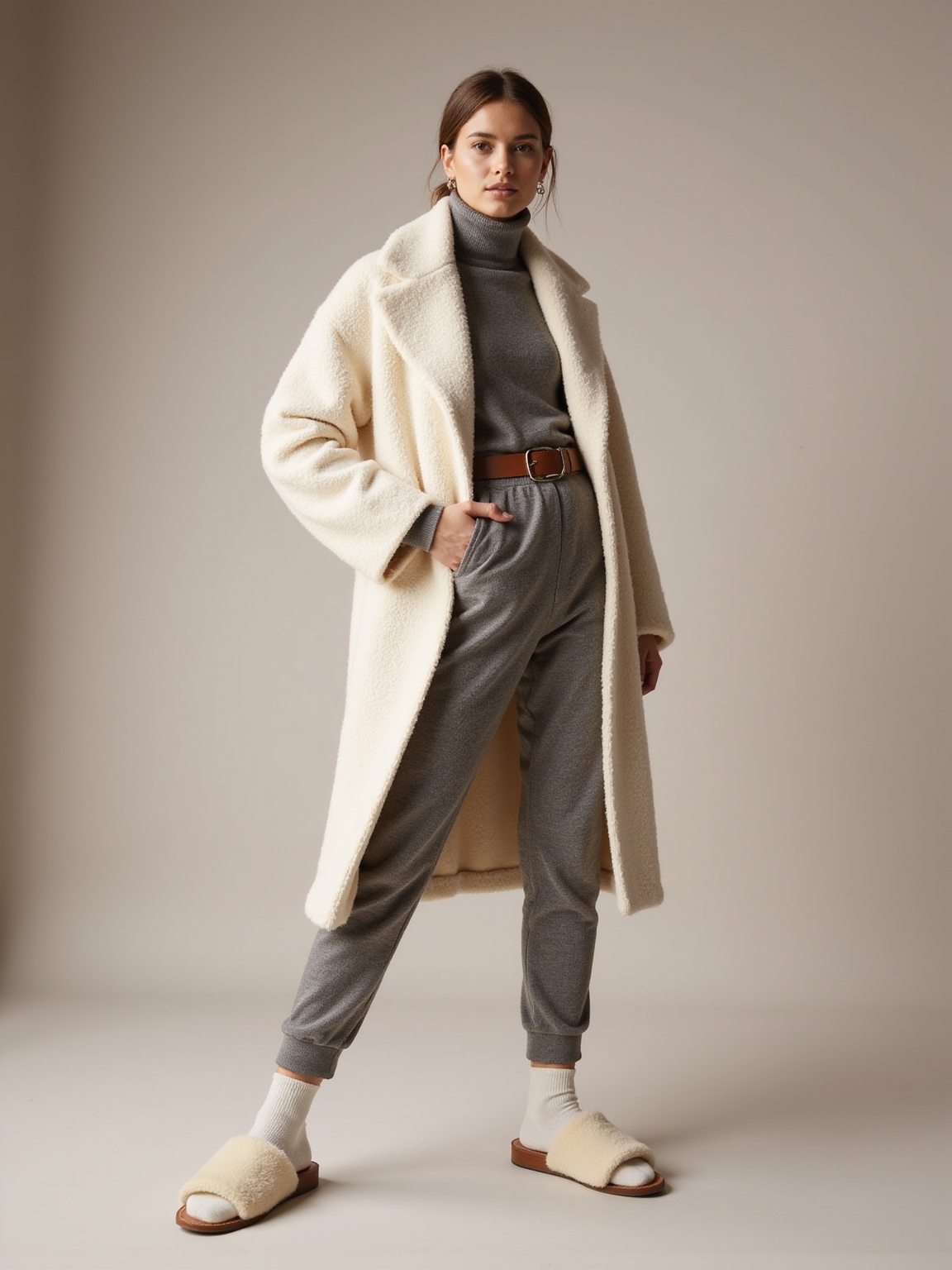 plush layered tonal textured combinations