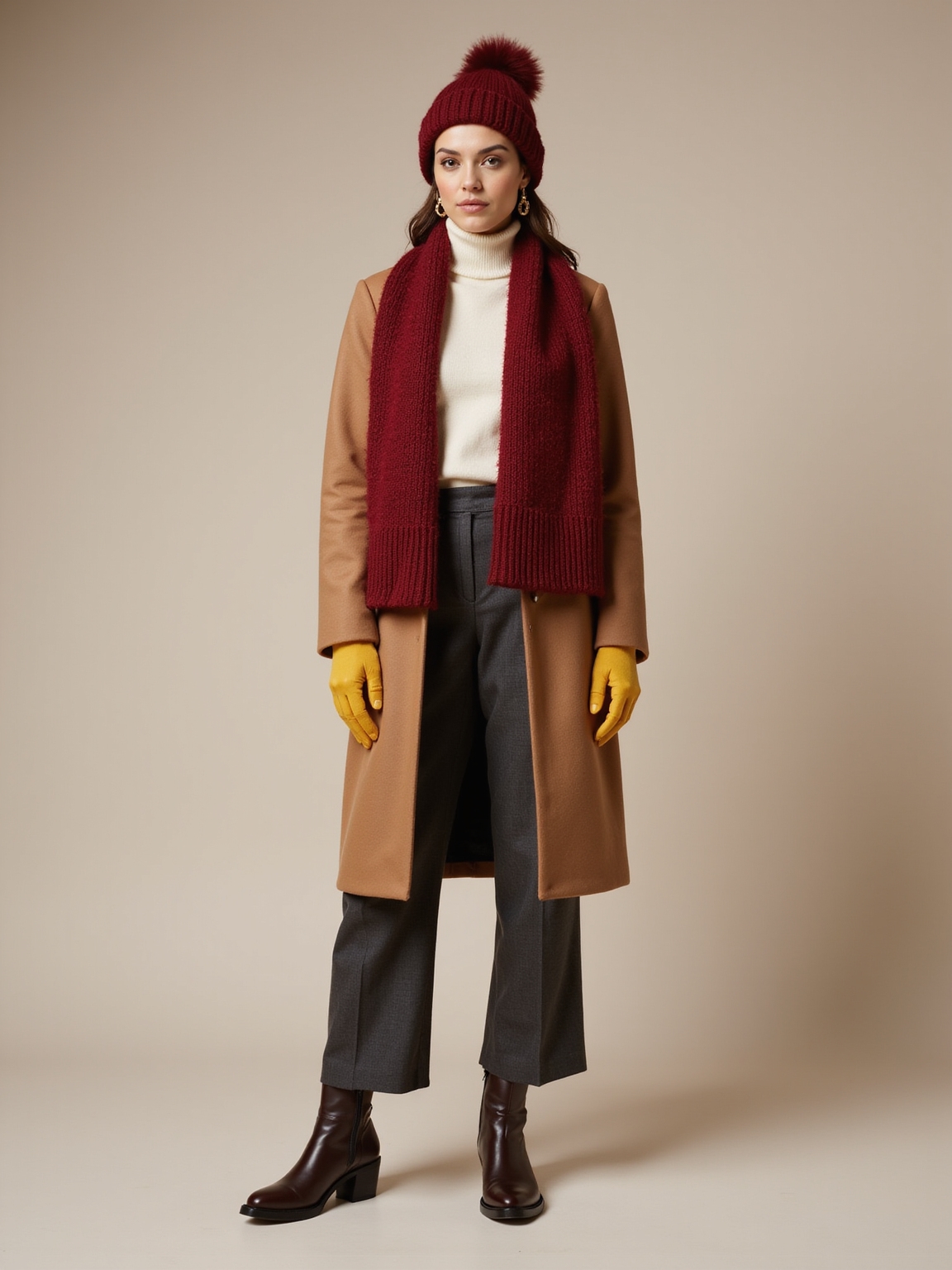 plush scarves textured winter accessories