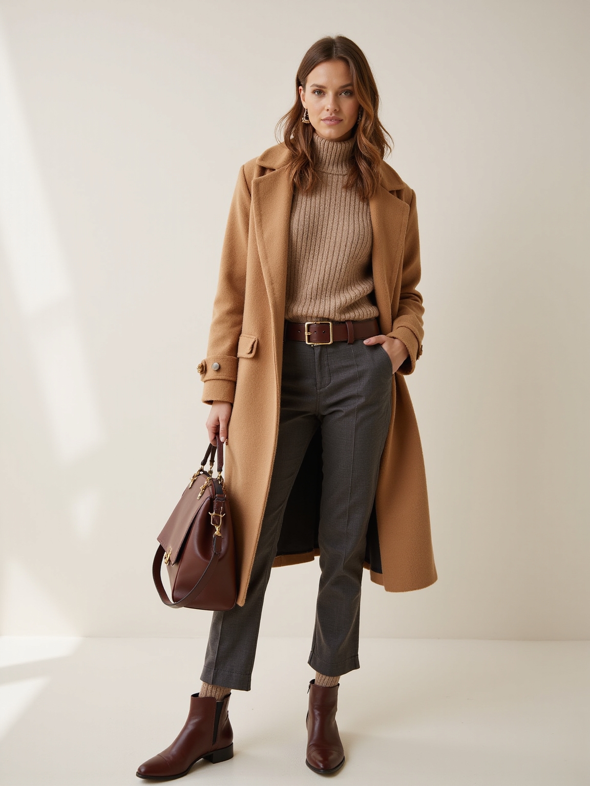 polished accessories for effortless warmth