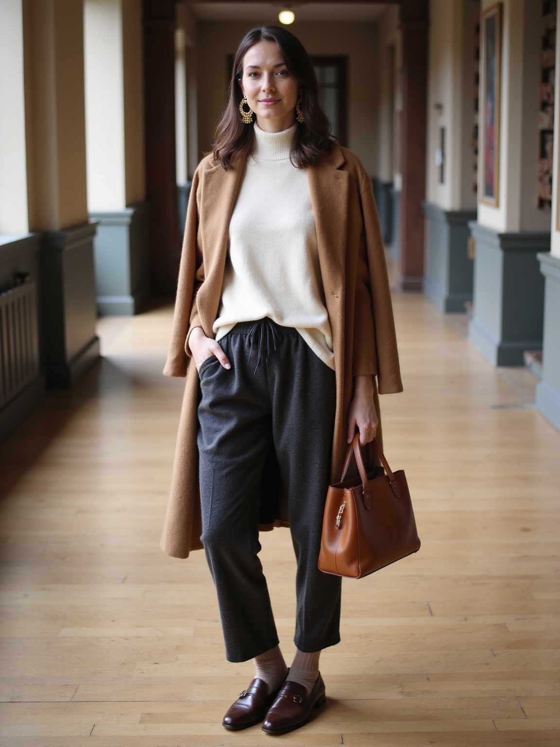 polished cozy campus ready loungewear
