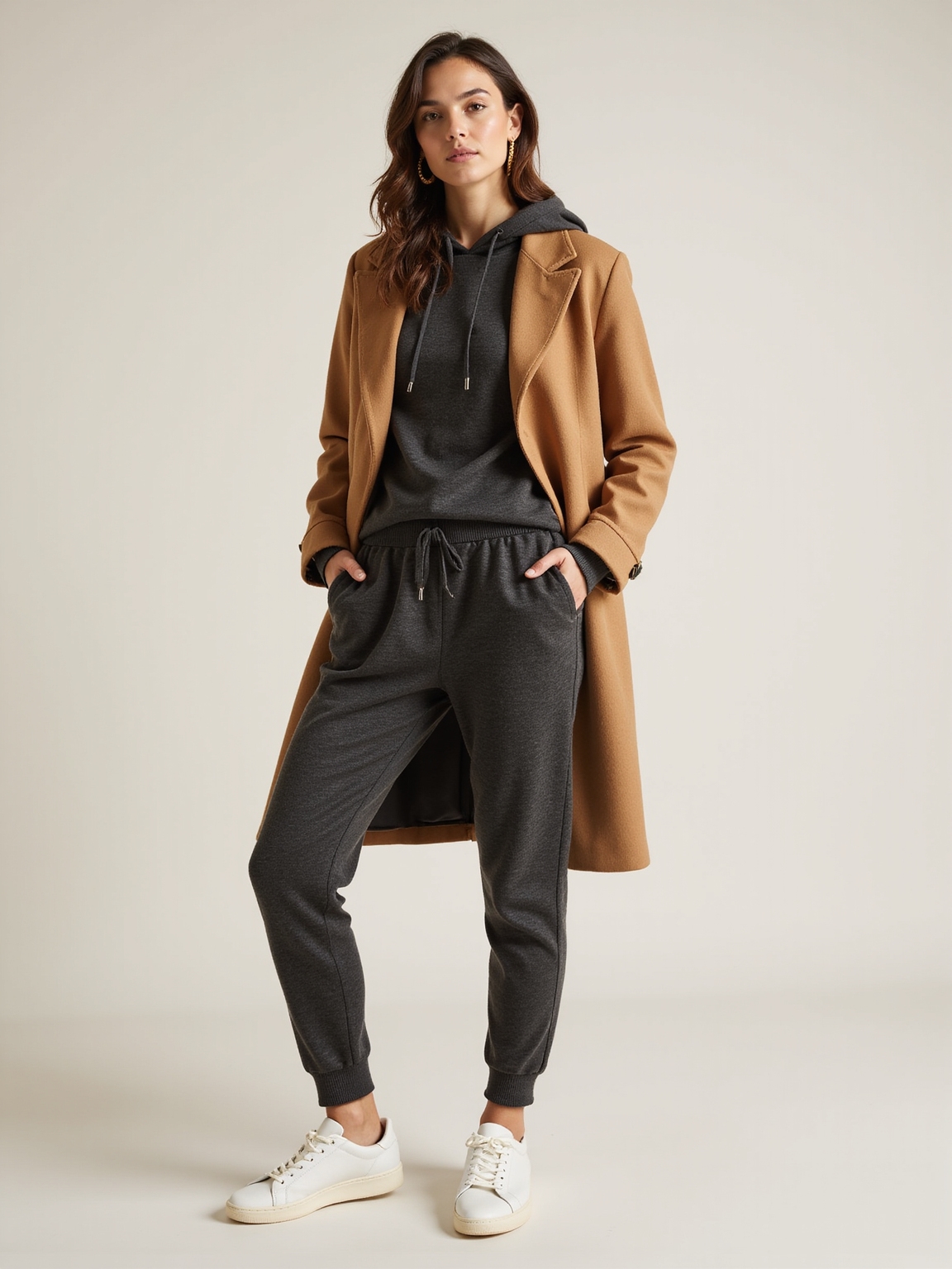polished tonal matching sweats