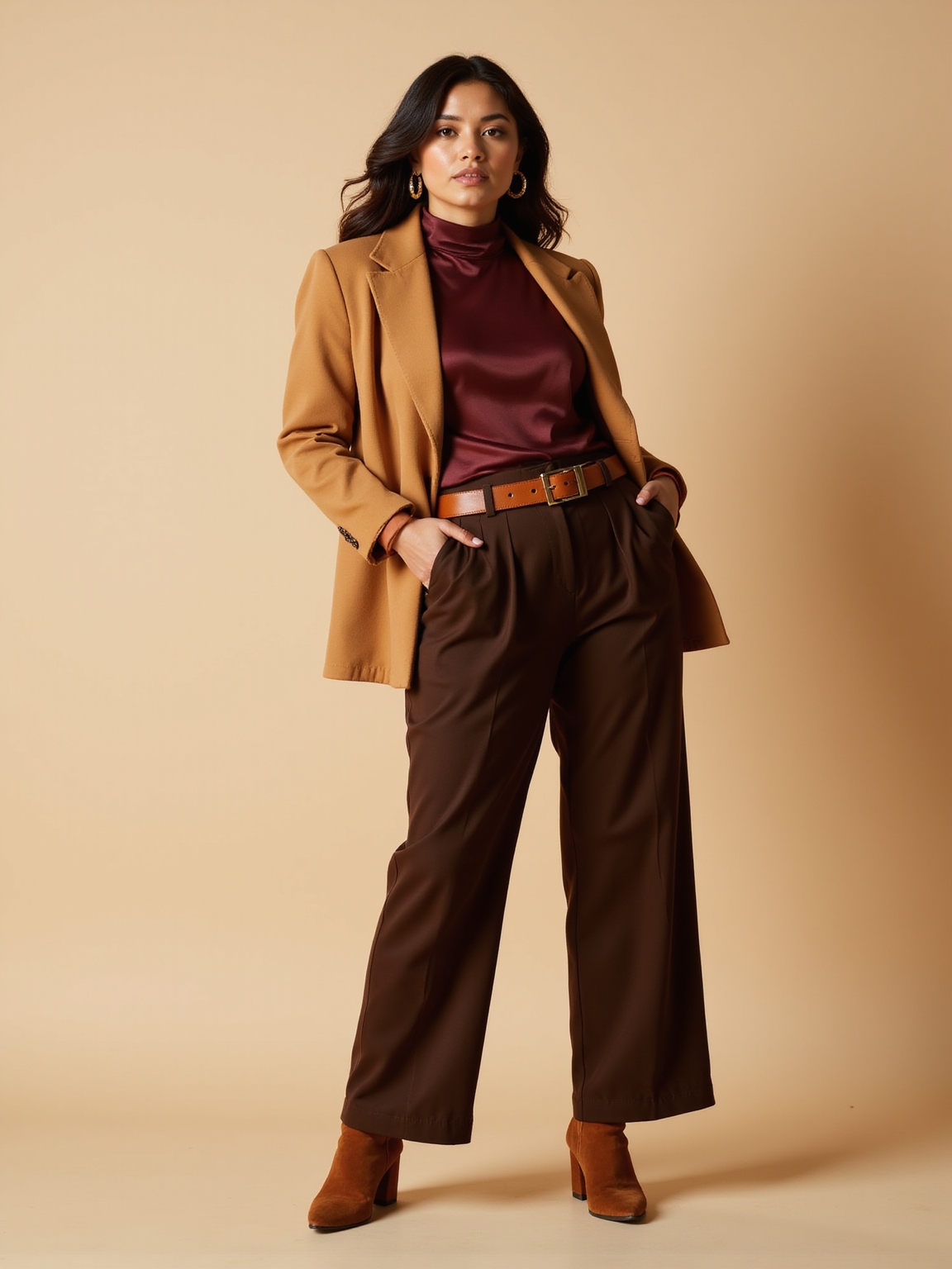 polished transitional autumn workwear